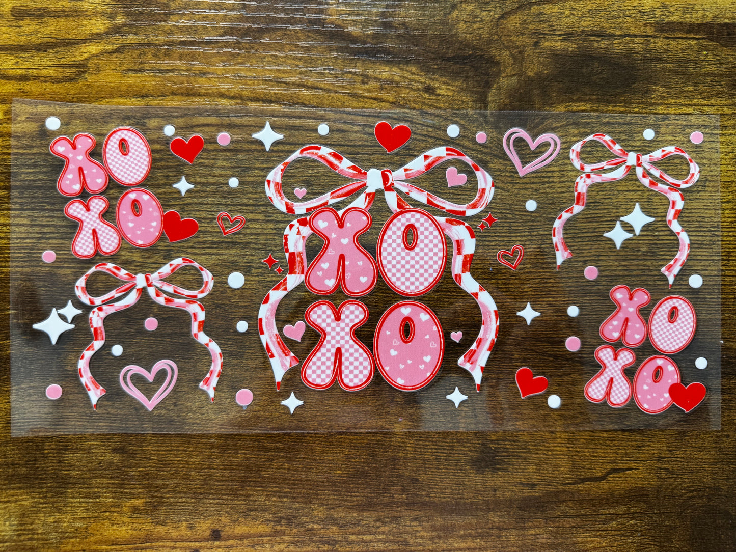 “Xoxo bow" Wrap #198