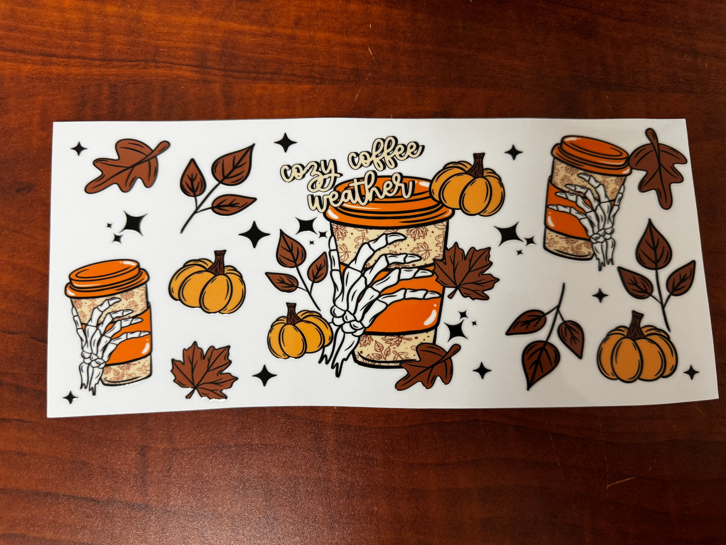 “Cozy coffee weather” Wrap #356