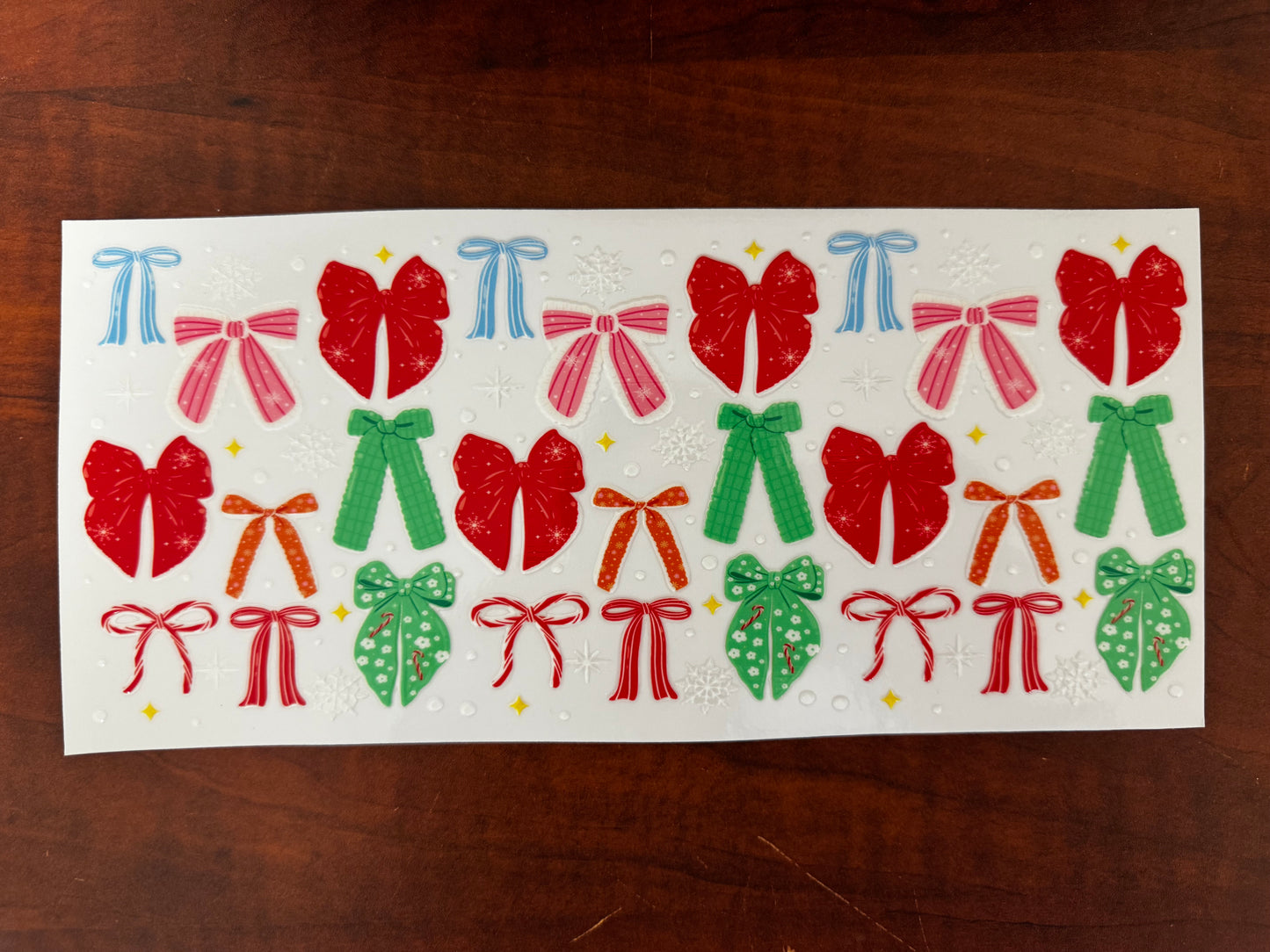 “Merry bows” Wrap #272