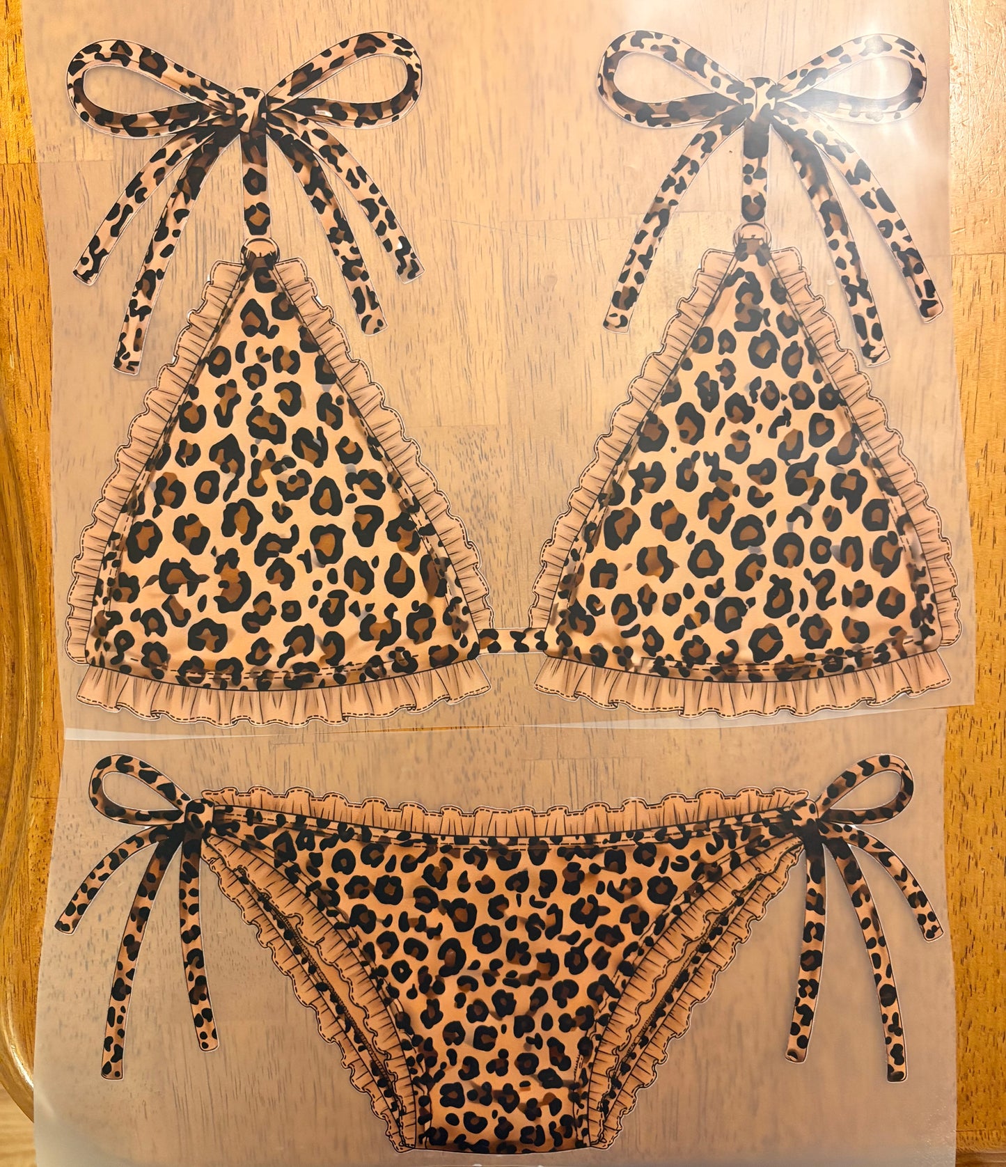 “Cheetah two piece”