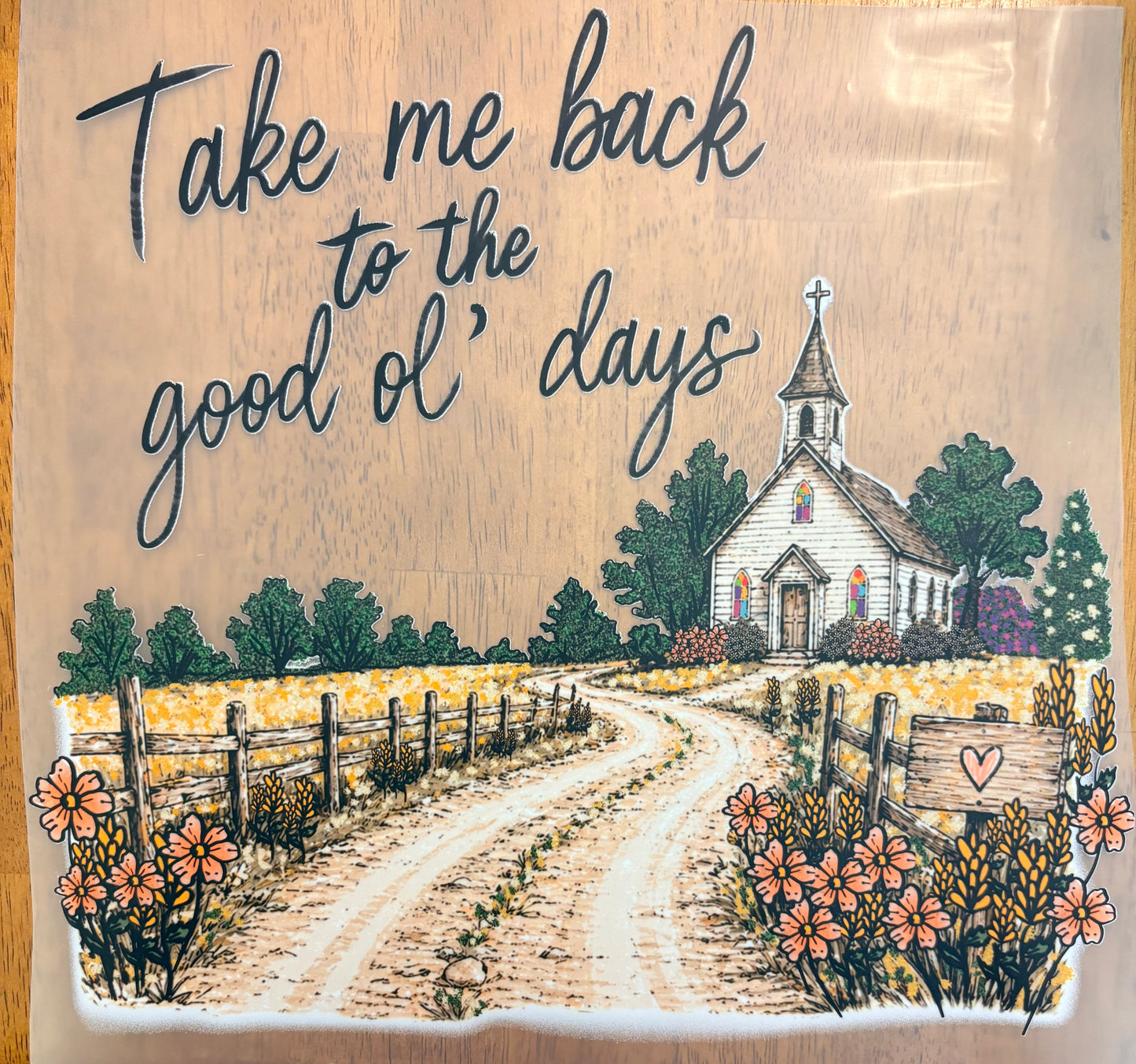 “Take me back to the good ol’ days”