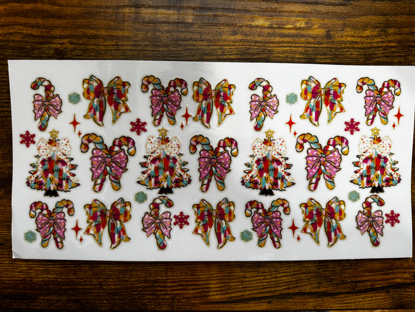 “Retro chic Christmas” Wrap #341