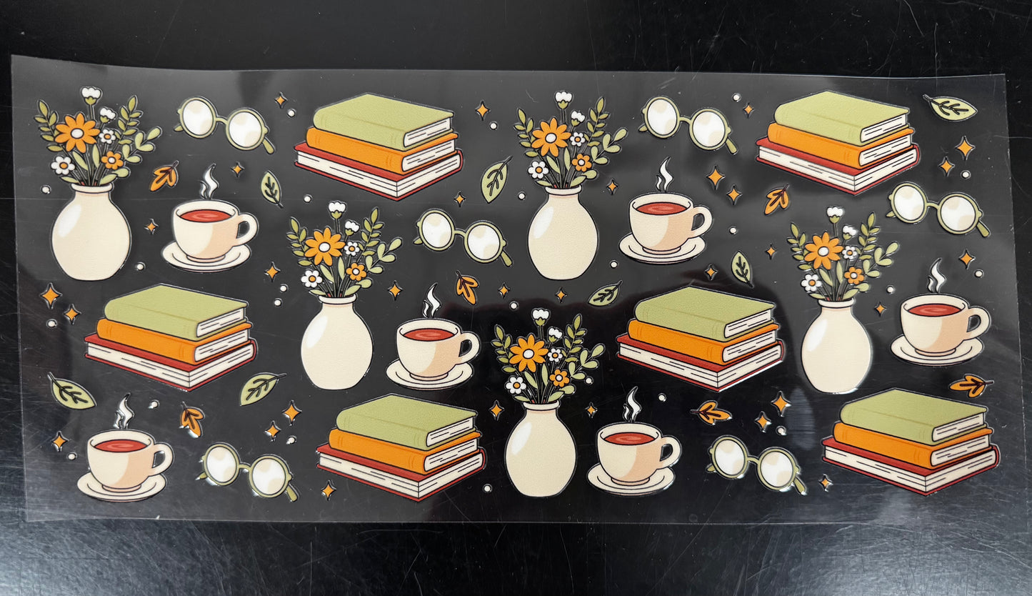 “Book and coffee” Wrap #132