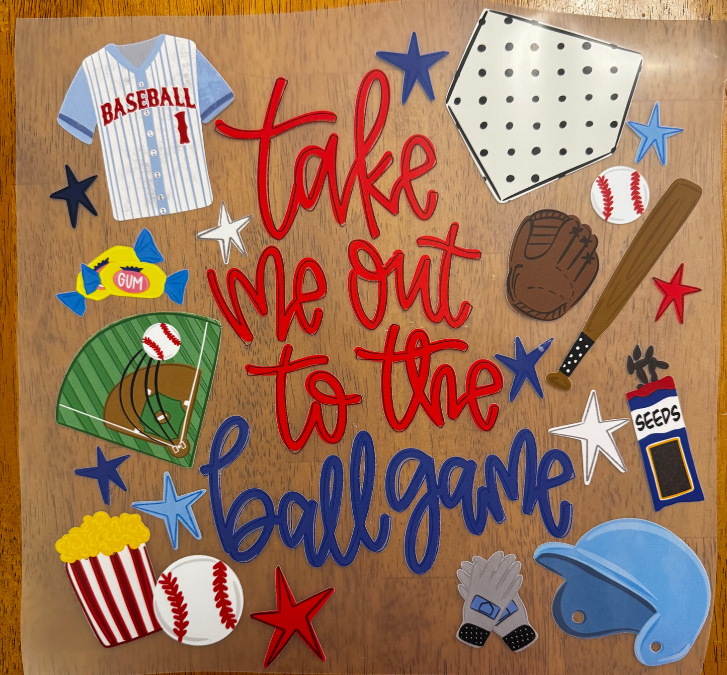 "Take me out to the ball game"