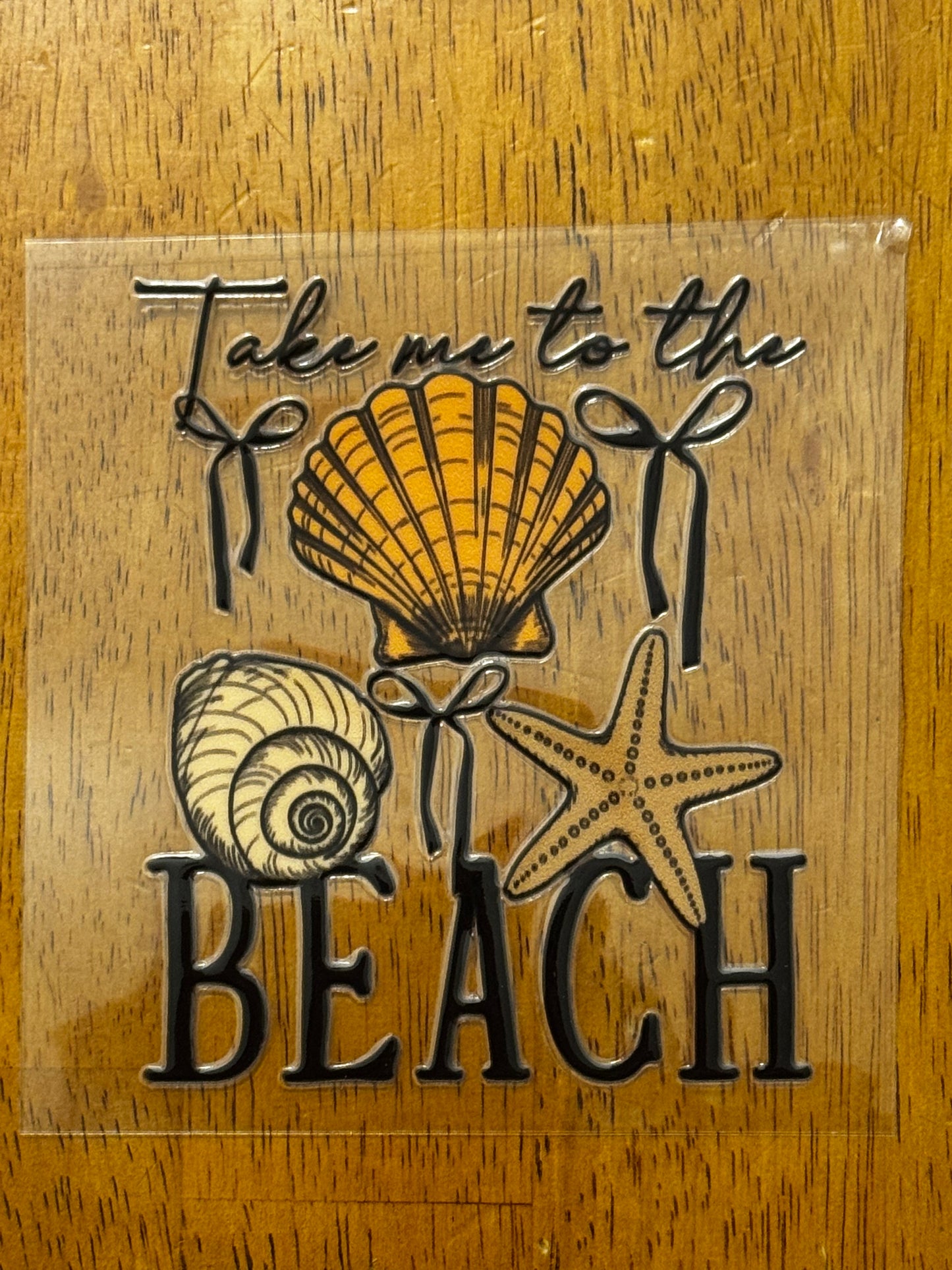 “Take me to the beach” Decal