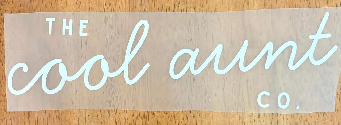 “The cool aunt co”