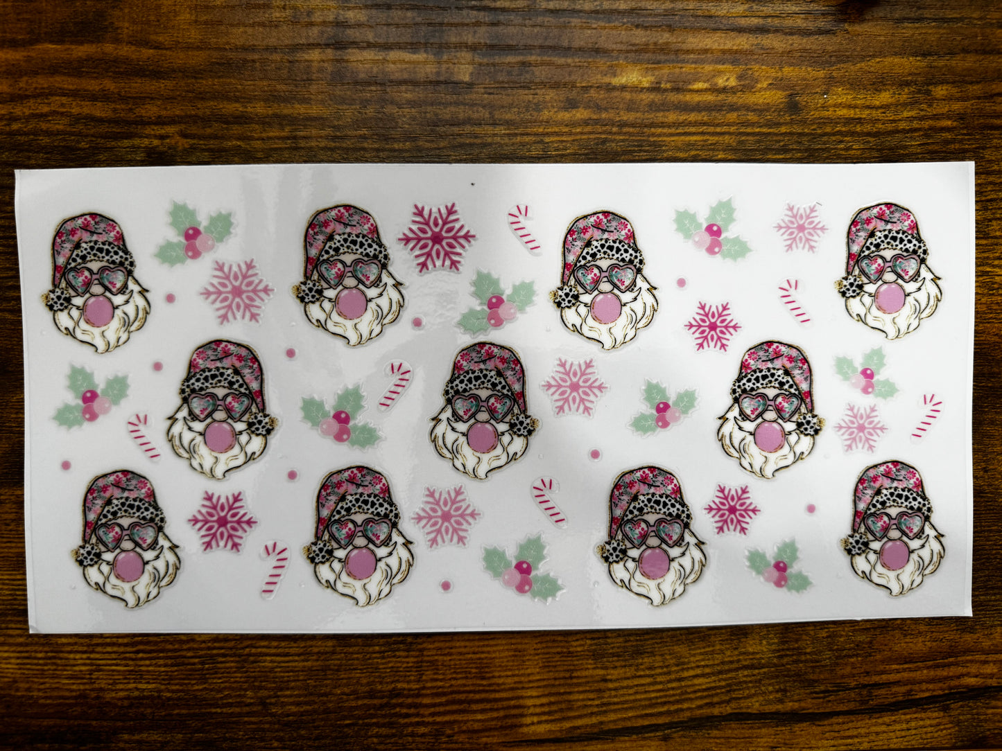 “Bubblegum Santa” Wrap #342