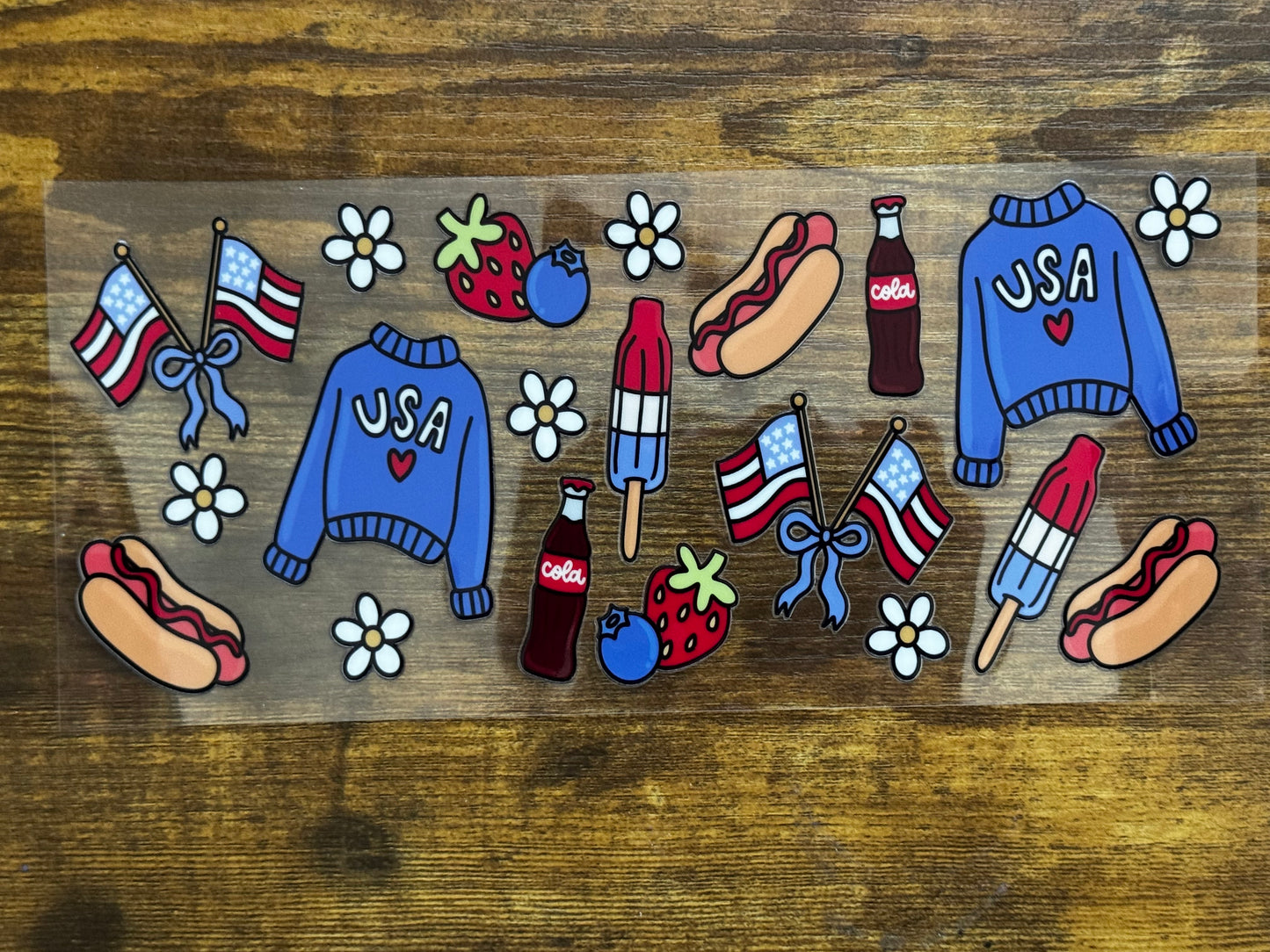 “Rocket pop & hot dogs" Wrap #33