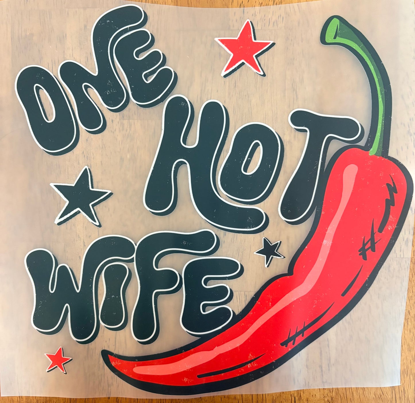 “One hot wife”