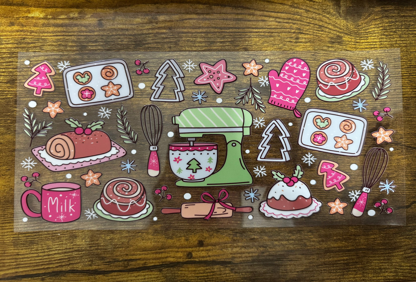 “Christmas baking” Wrap #261