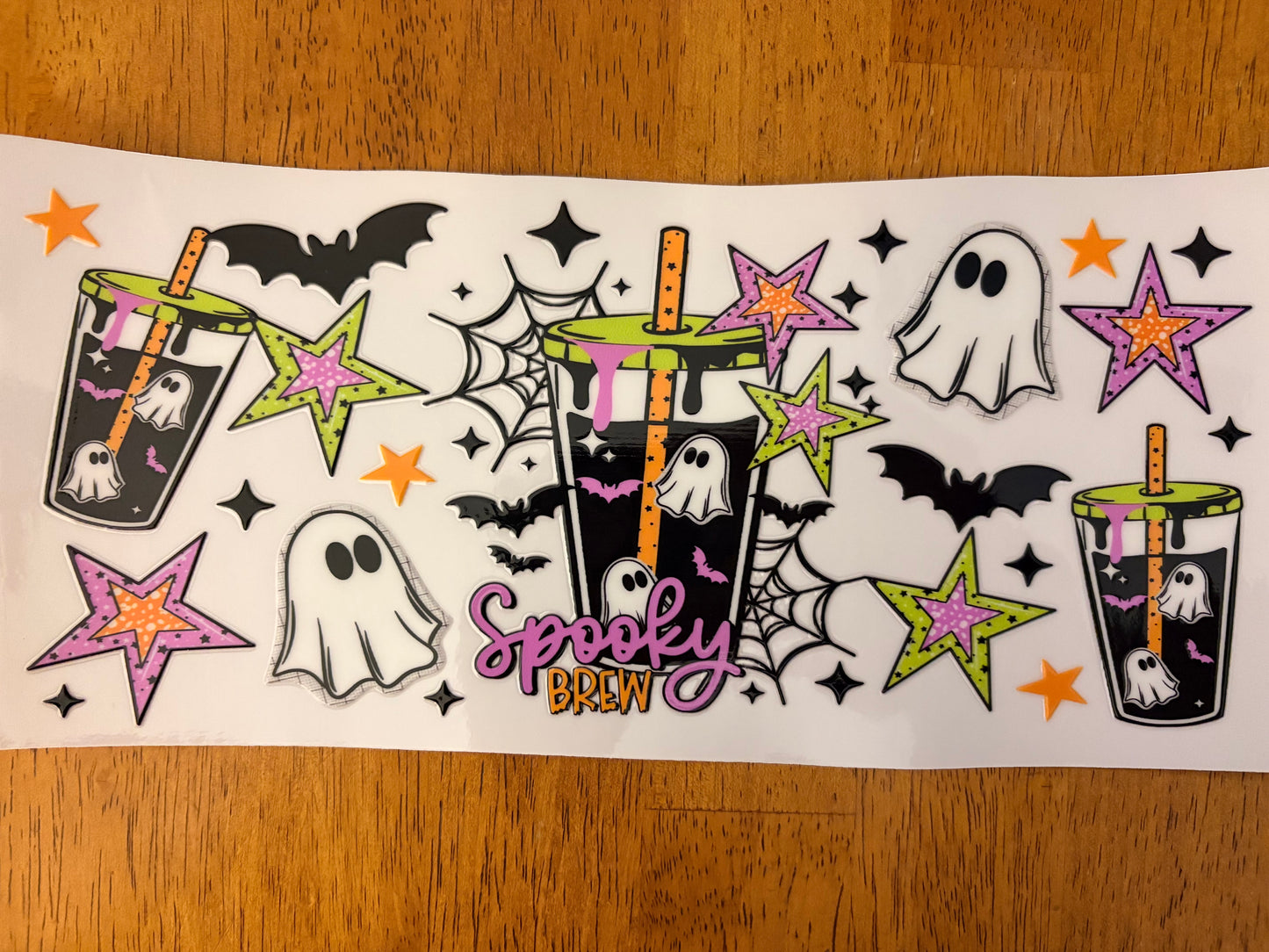 "Spooky brew” Wrap #43A