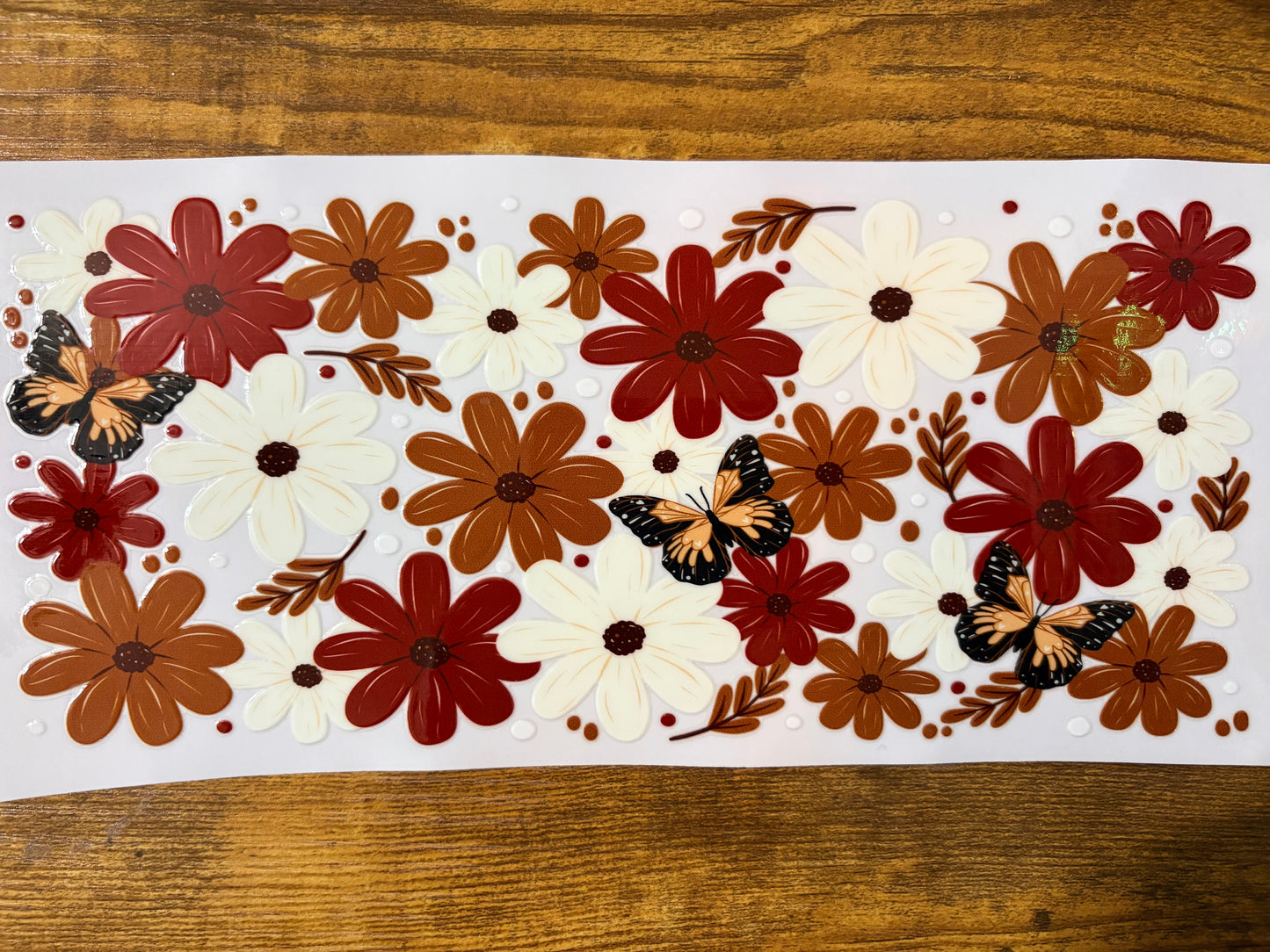 “Flowers and butterflies” Wrap #86A