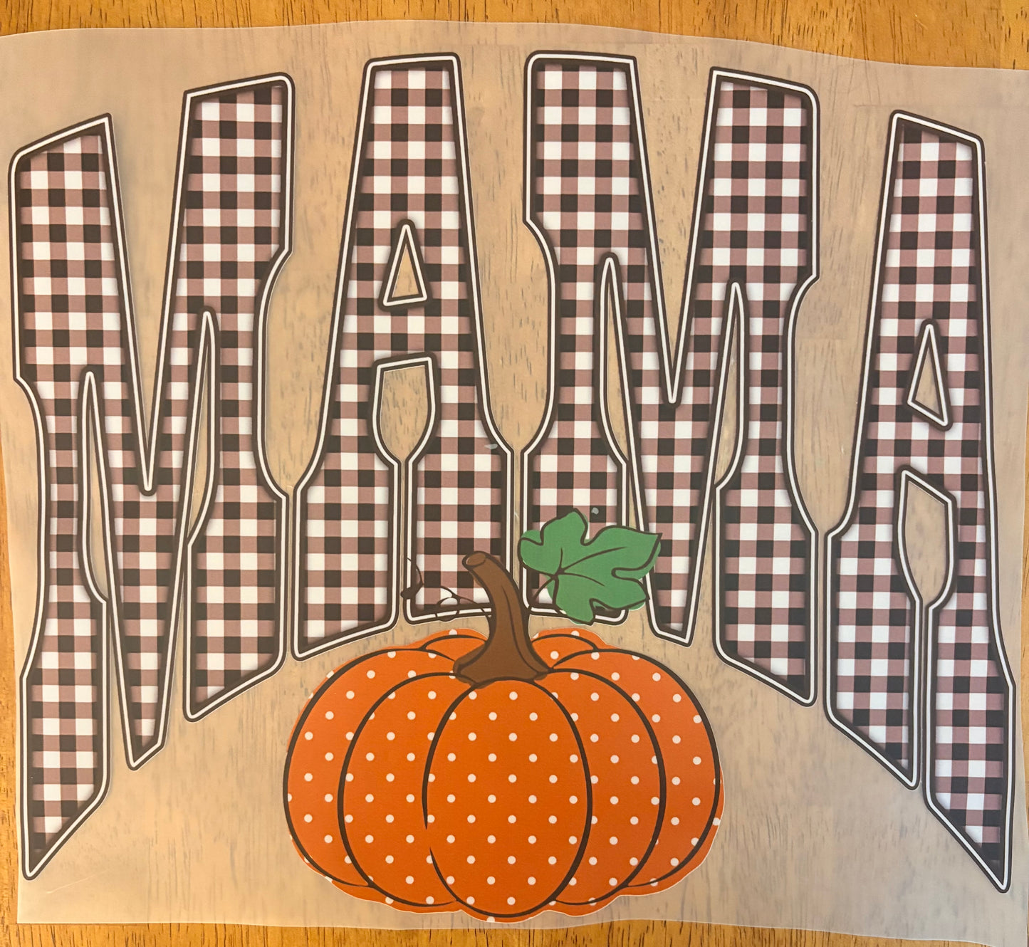 “Mama pumpkin”