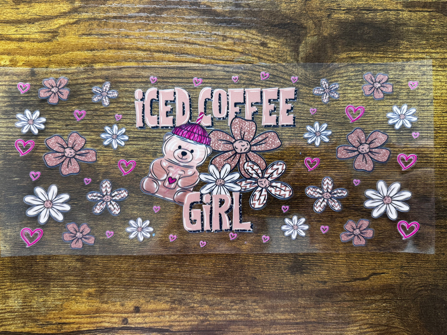 “Iced coffee girl purple" Wrap #205