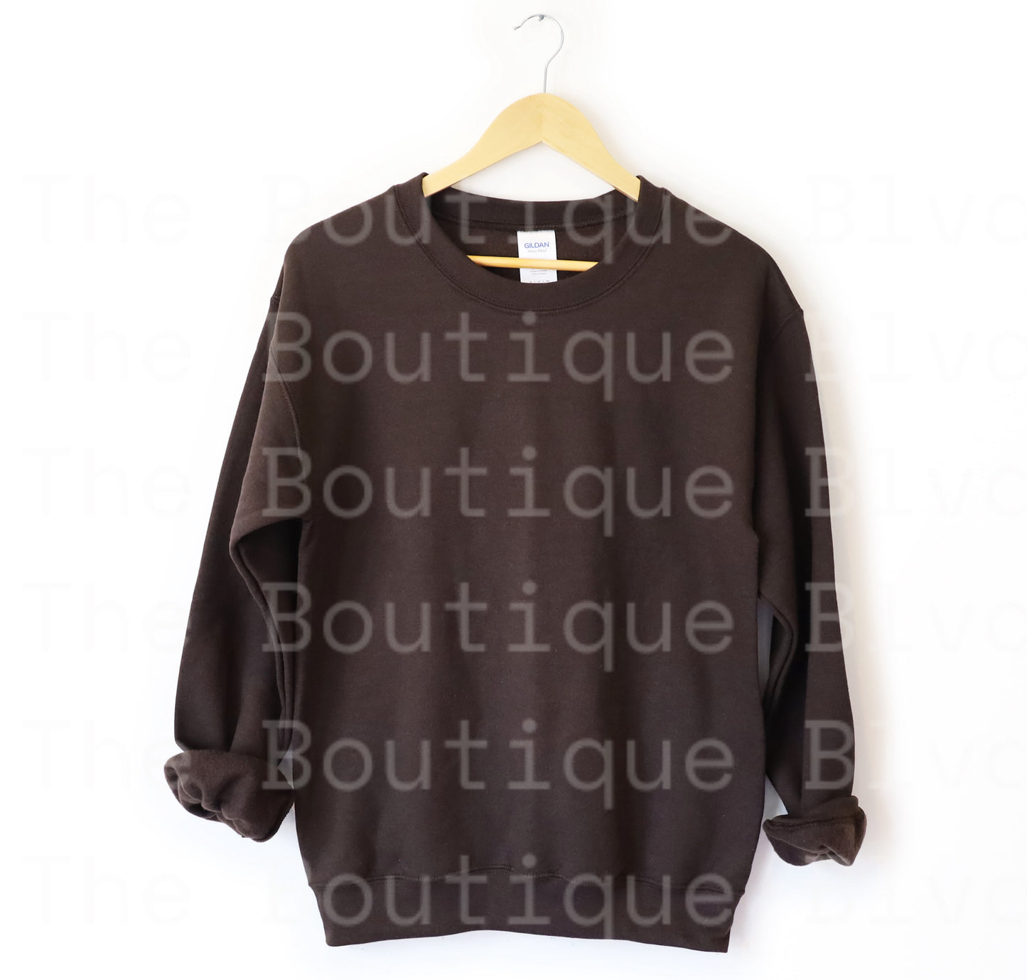 PICK YOUR DESIGN *DARK BROWN Gildan Unisex Sweatshirt