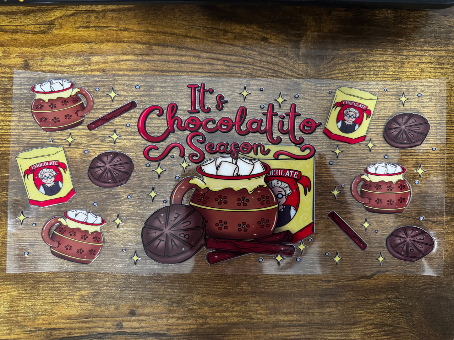 “Abuela hot chocolate” Wrap #253