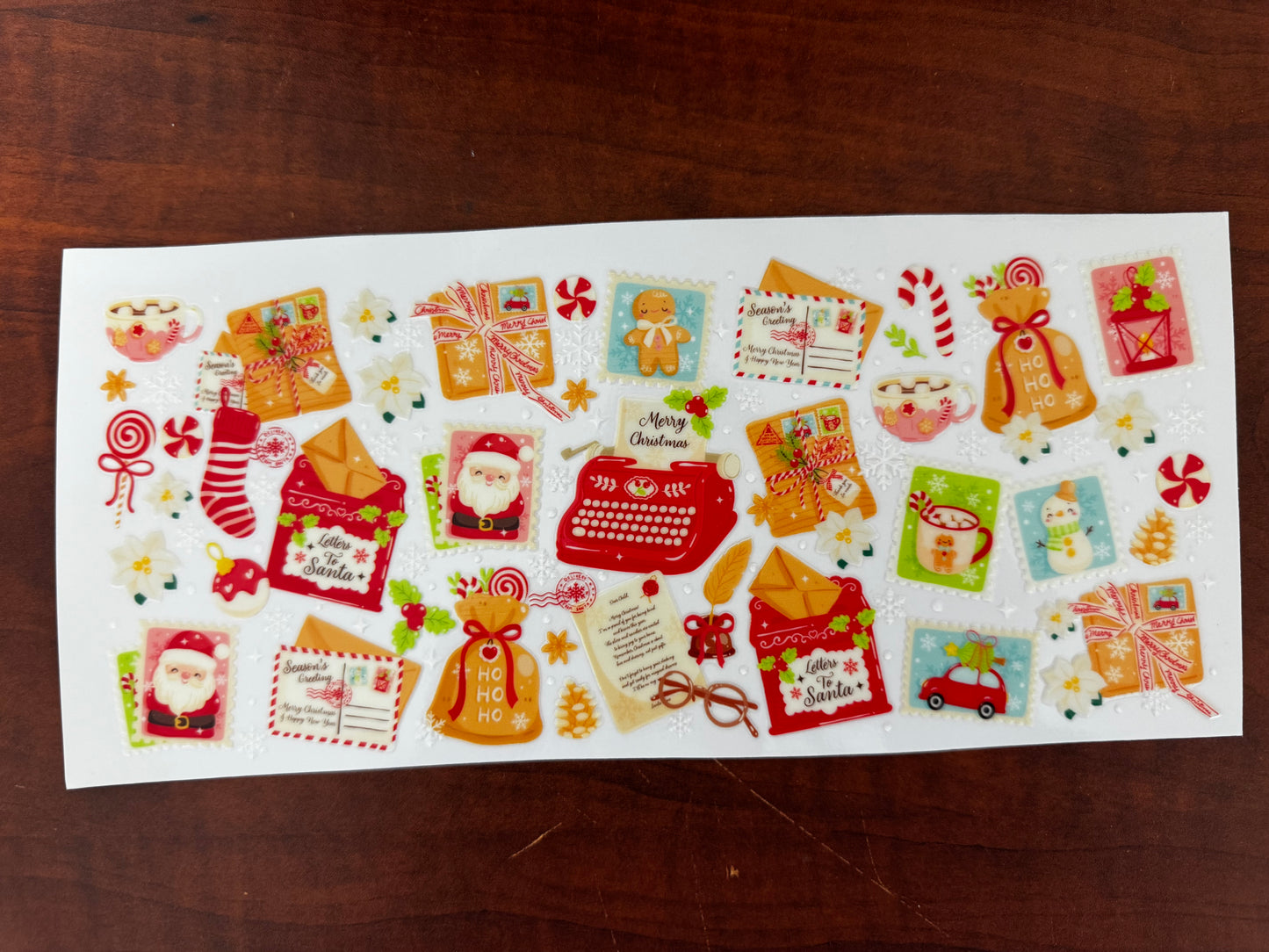 “Christmas stamps” Wrap #271