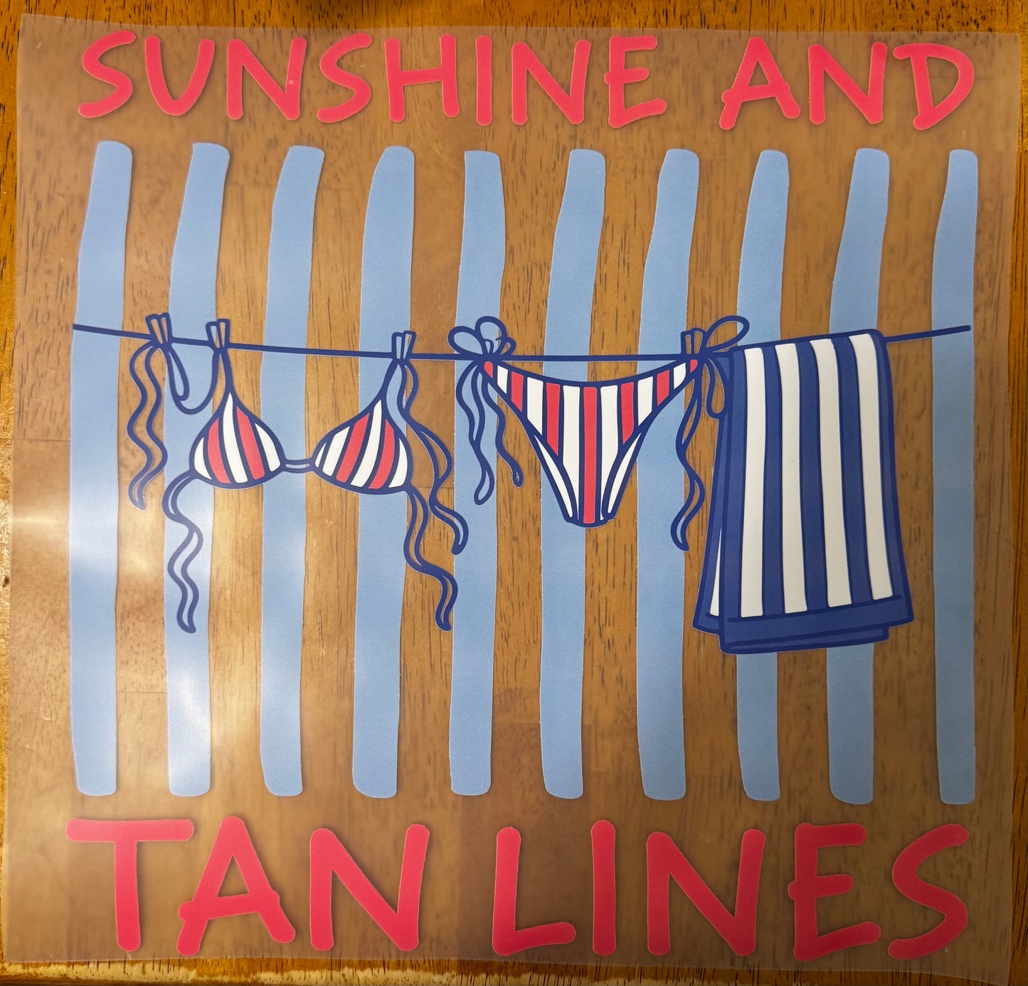“Sunshine & tan lines”