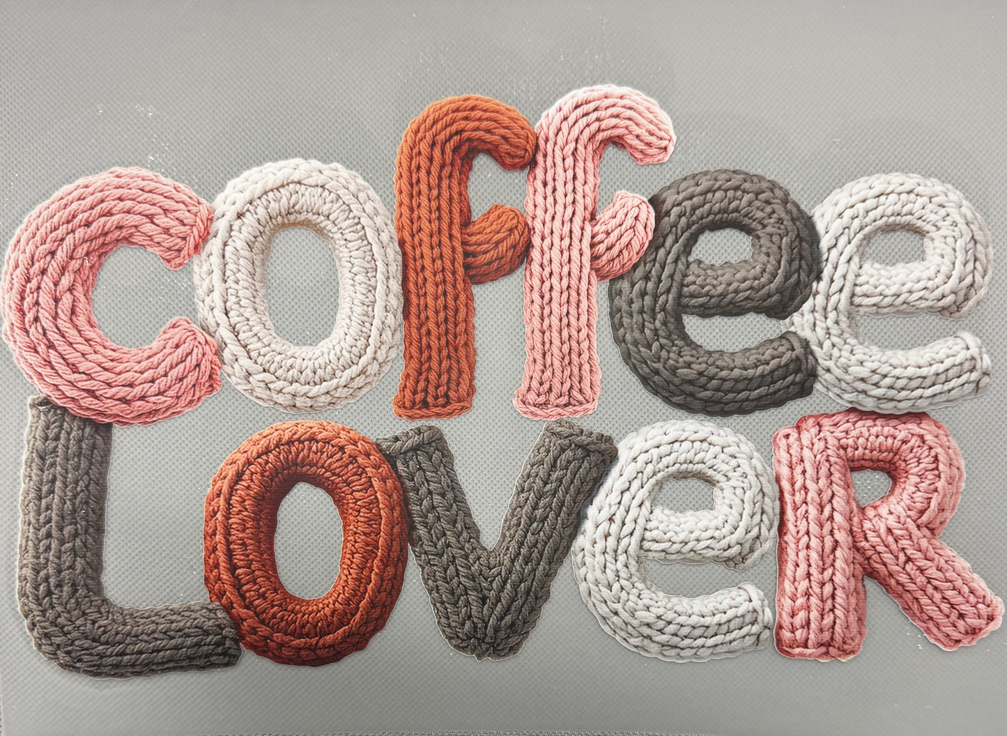 "Crochet coffee lover"