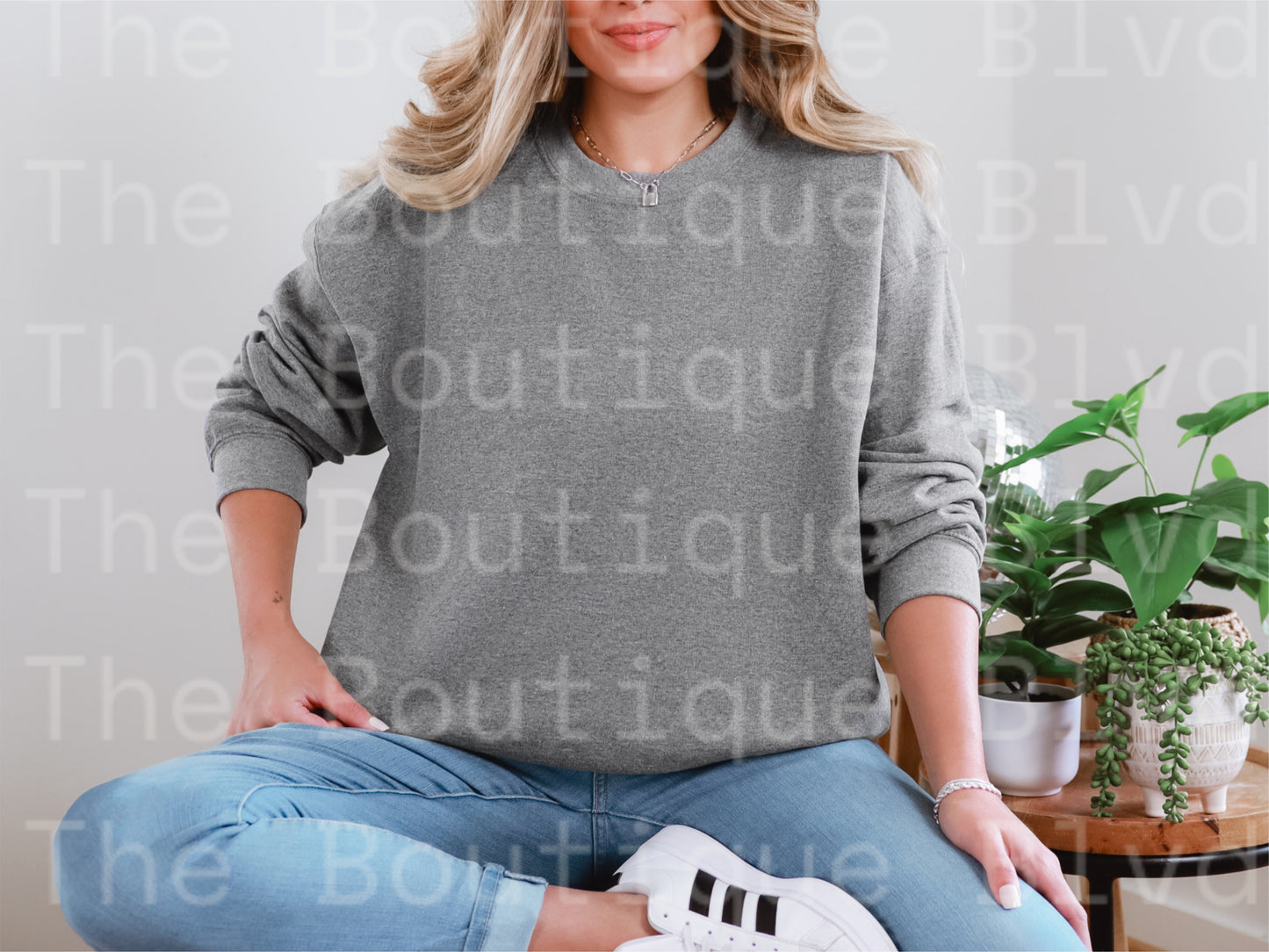 PICK YOUR DESIGN *GRAPHITE HEATHER Gildan Unisex Sweatshirt