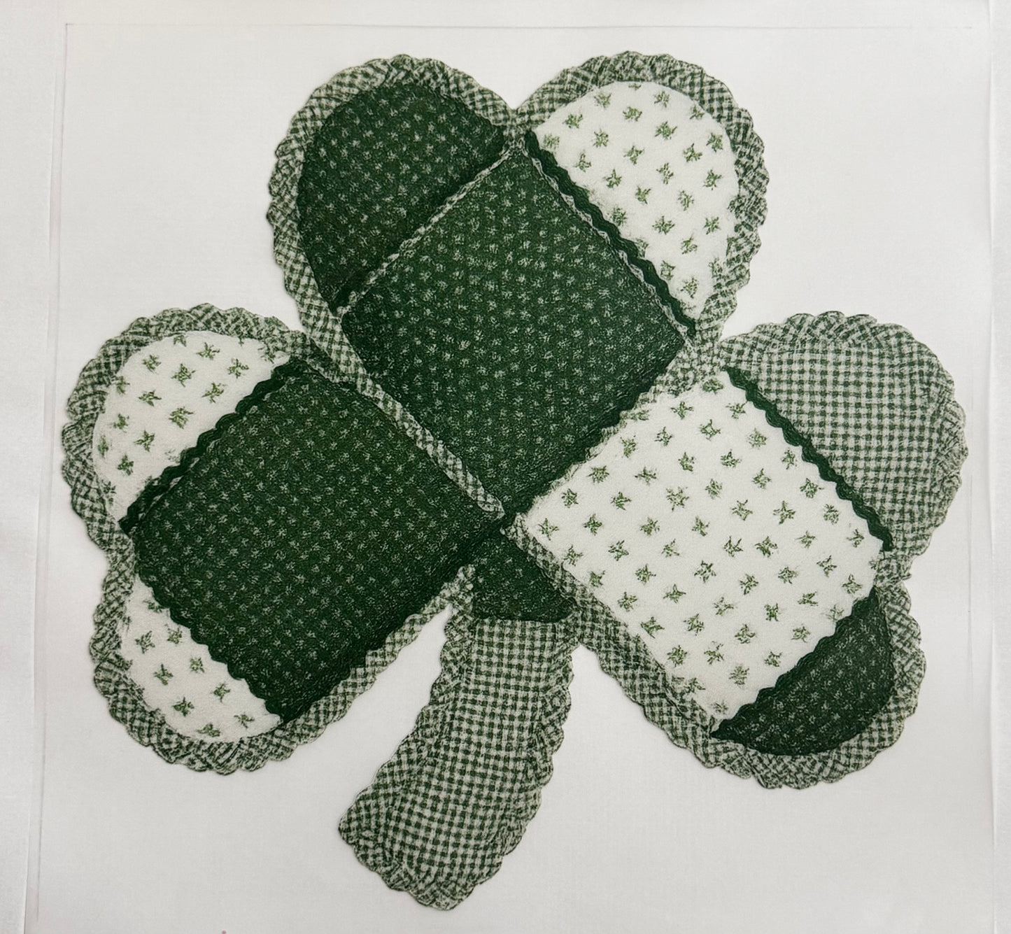 “Clover faux patch”