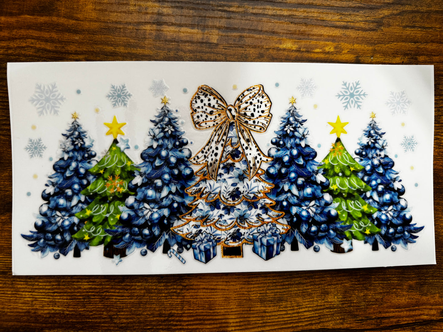“Blue Christmas” Wrap #347