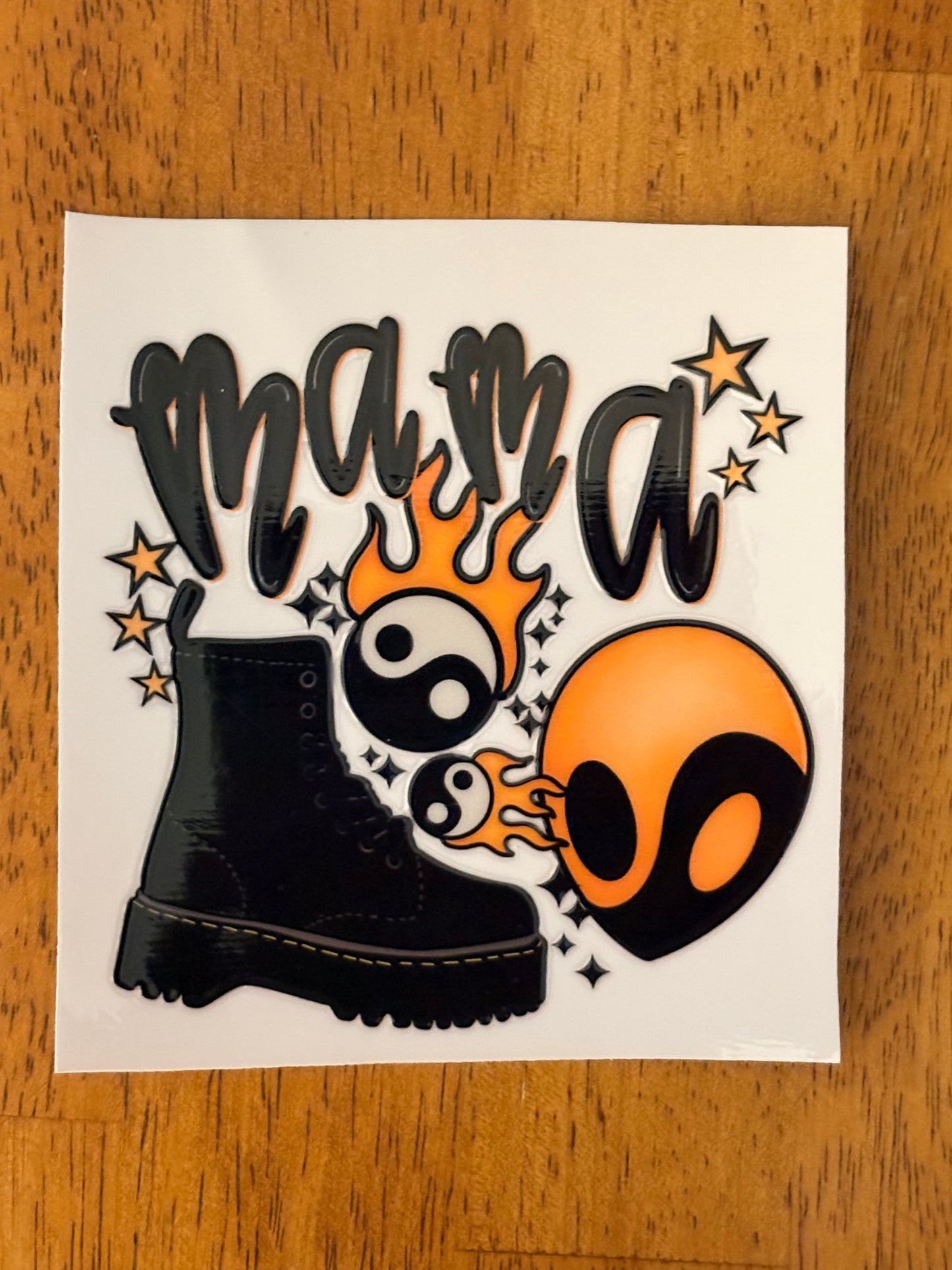 "Hippy Mama” Decal