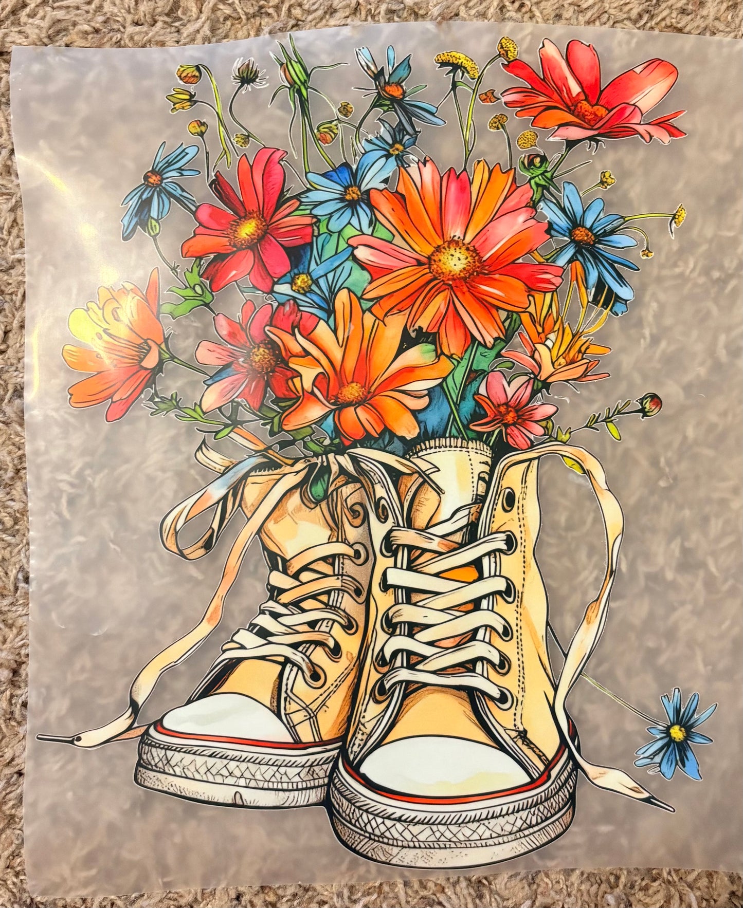 “Converse flowers”