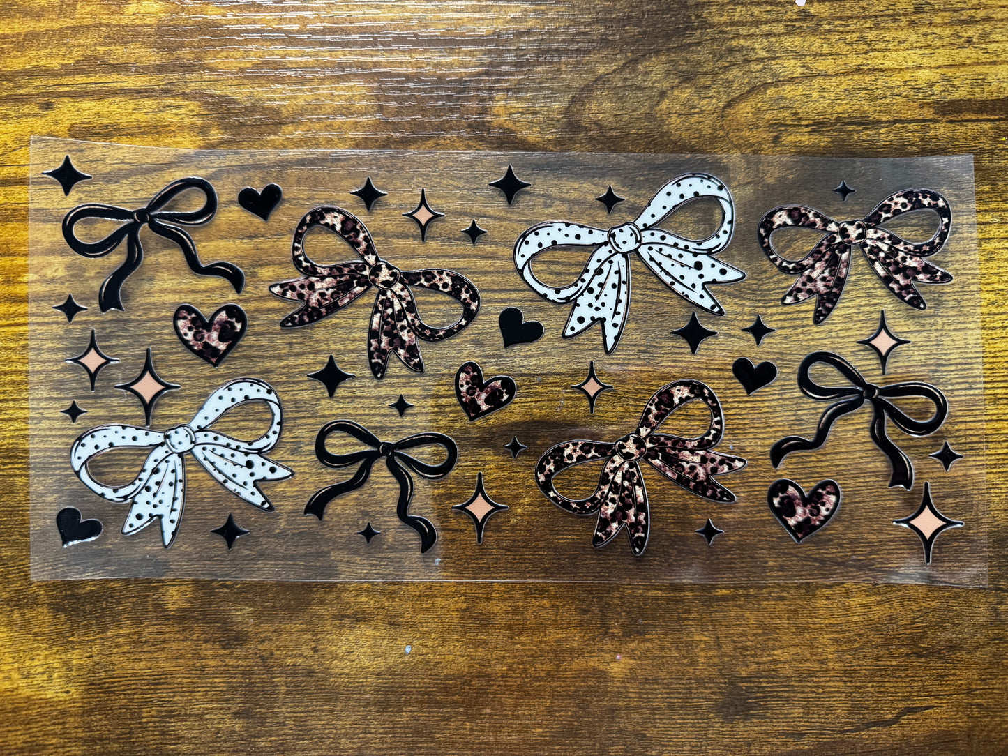 “Cheetah bows" Wrap #176