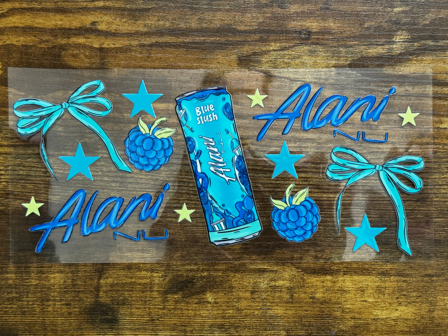 “Blue slush" Wrap #29
