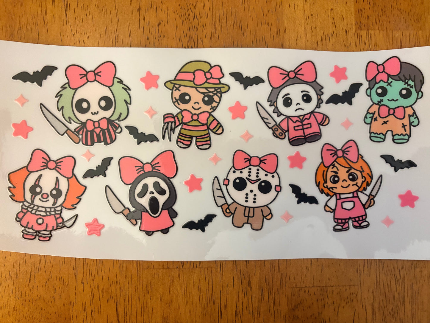 "Halloween mini characters” Wrap #66A