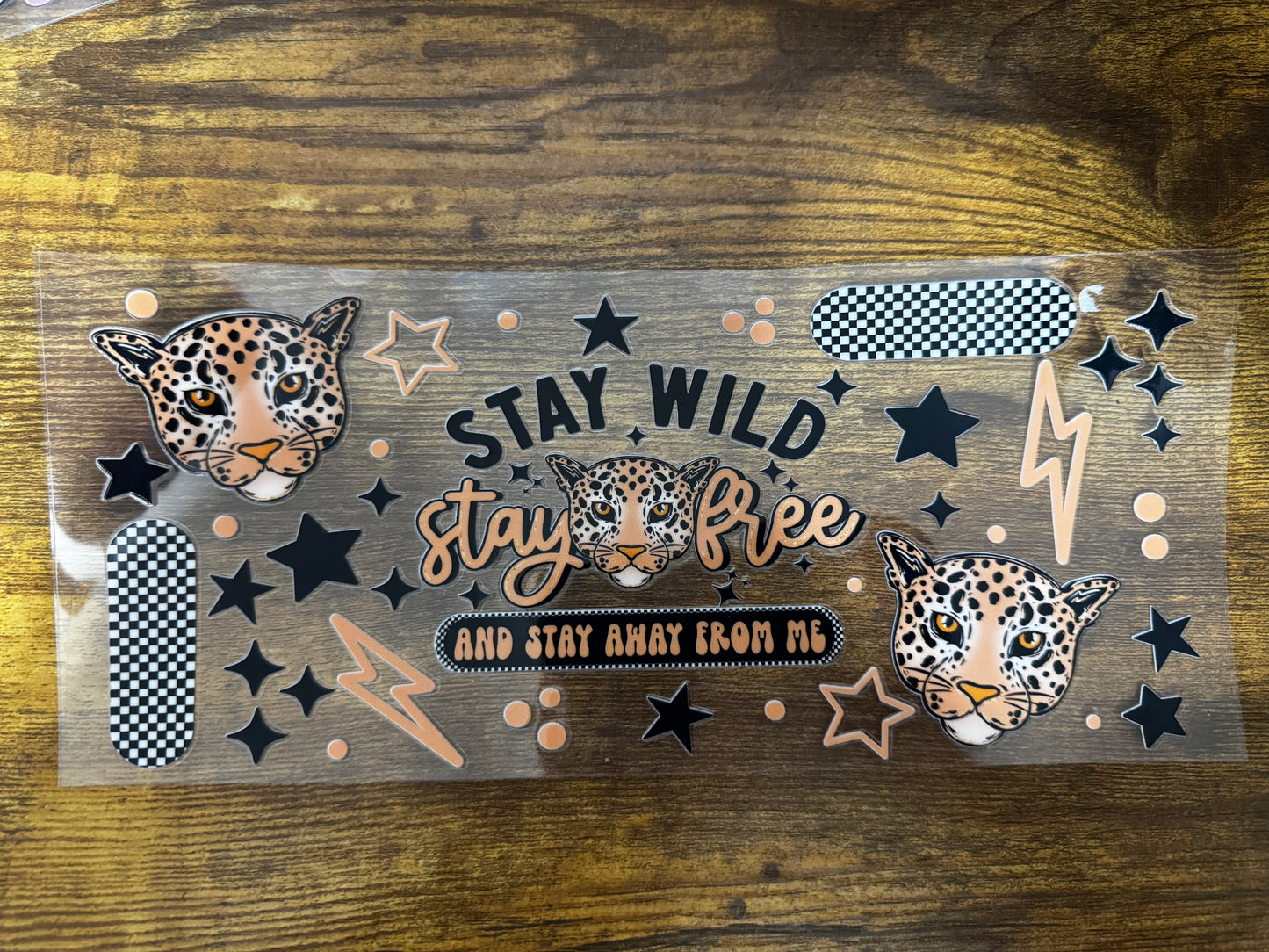 “Stay wild” Wrap #311