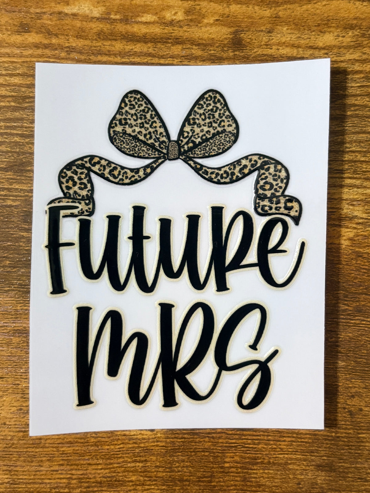 “Future Mrs” Decal