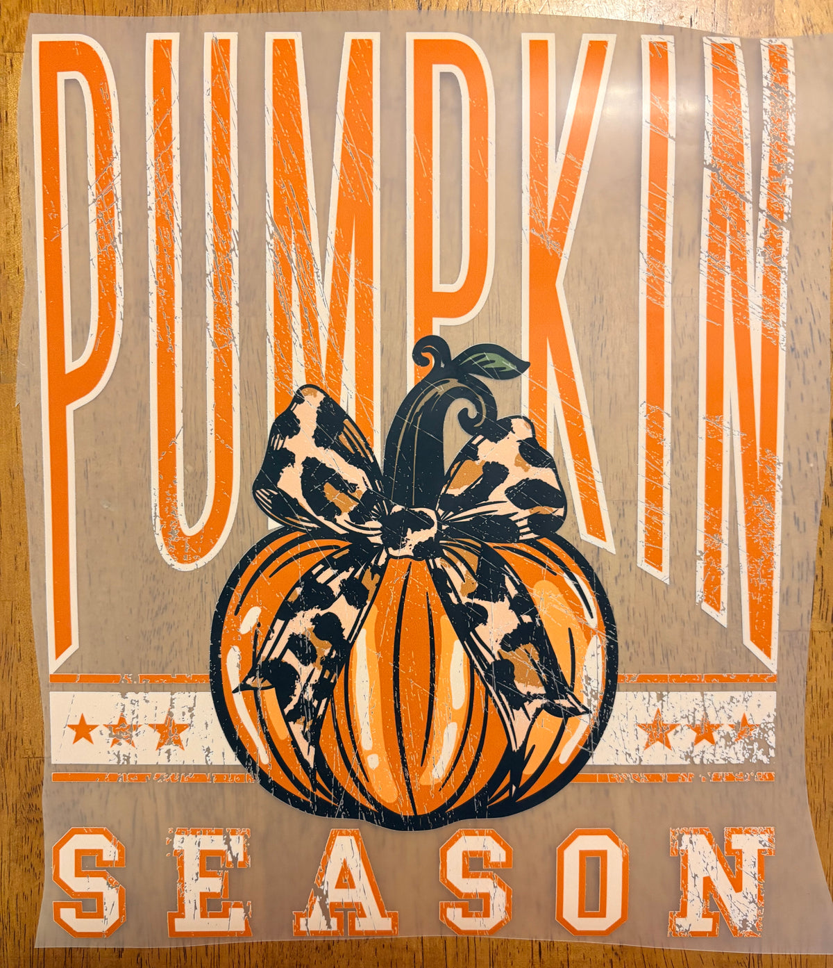 “Cheetah pumpkin season”