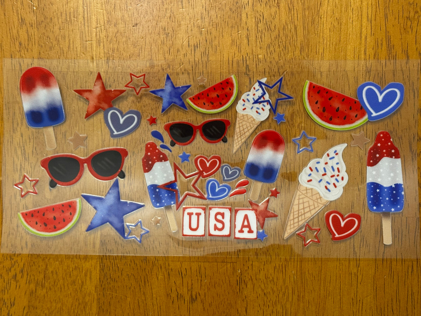 “USA icecream" Wrap #58