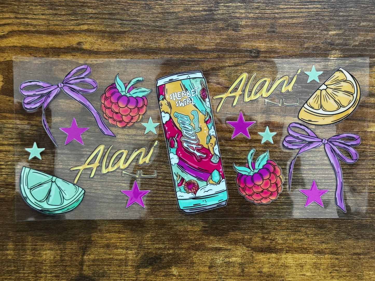 “Sherbet swirl" Wrap #30