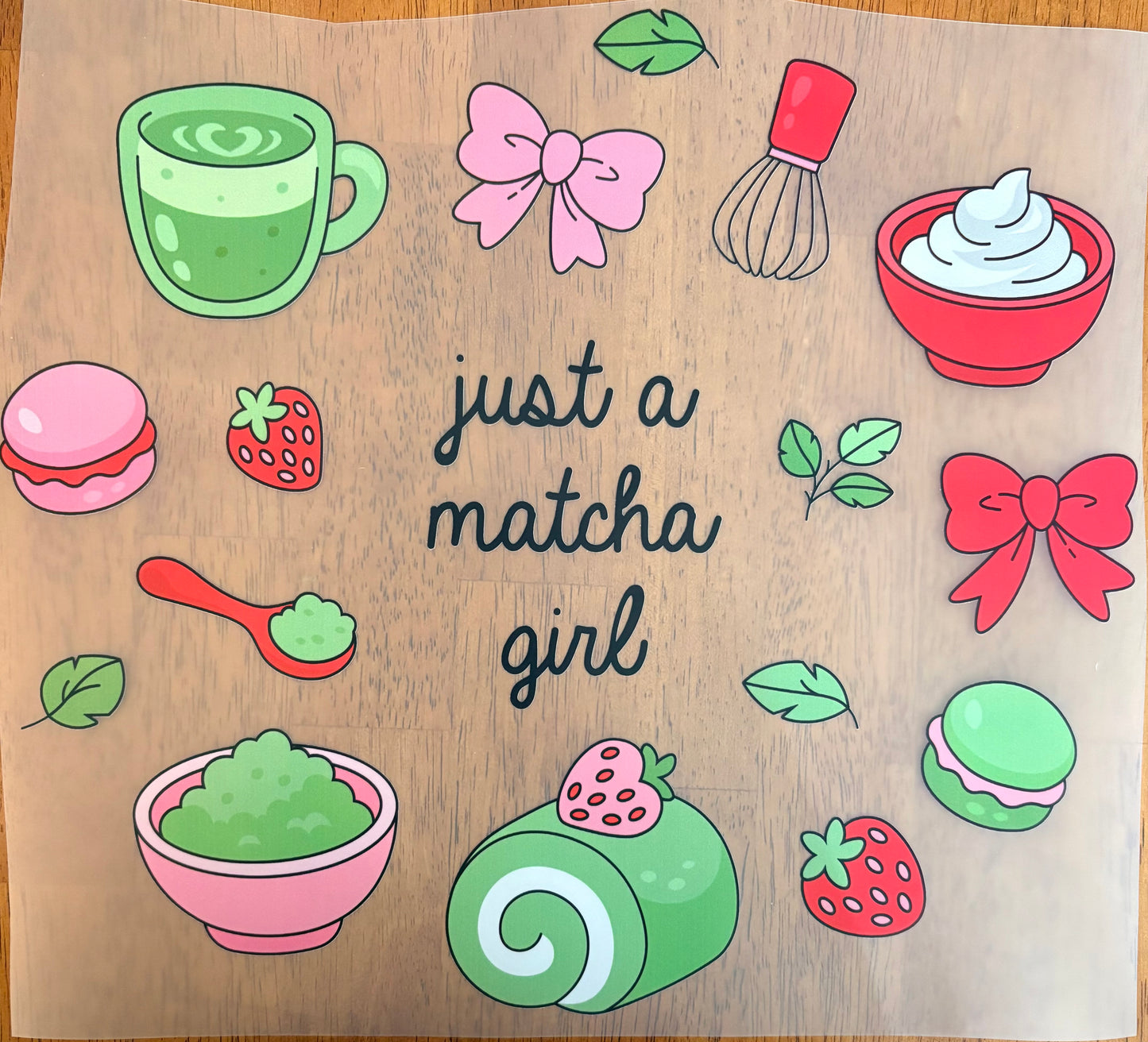“Just a matcha girl”