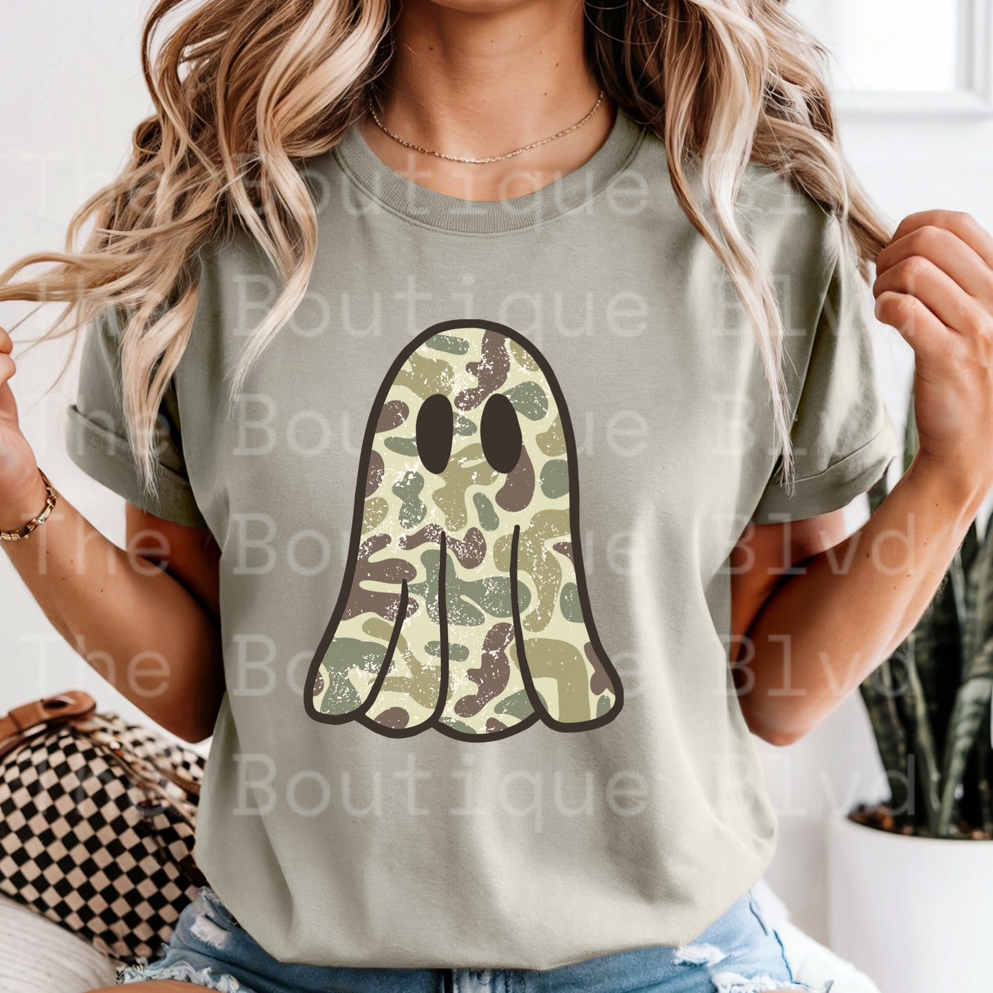 “Camo Ghost" t-shirt