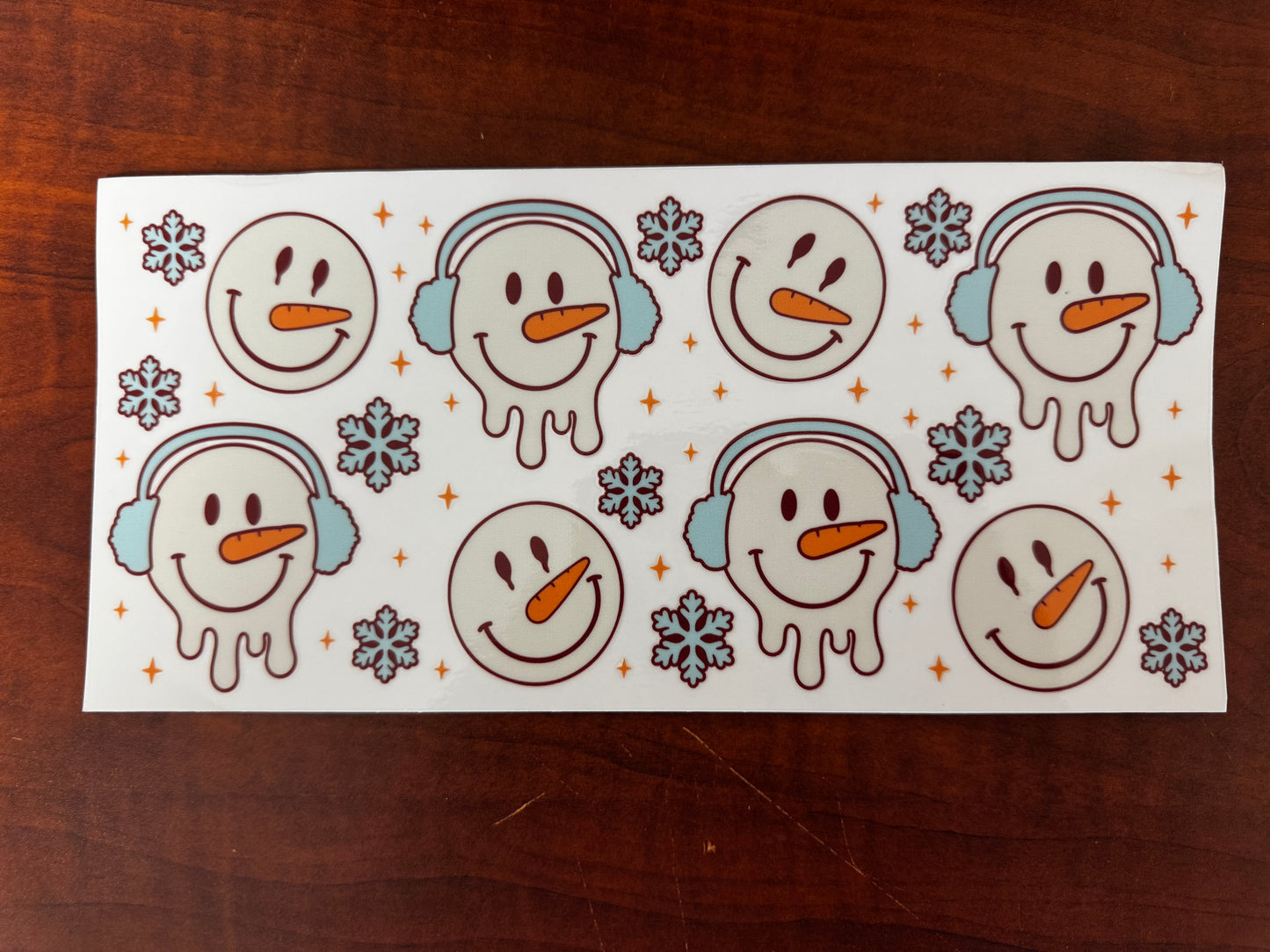 “Melting snowmen” Wrap #278