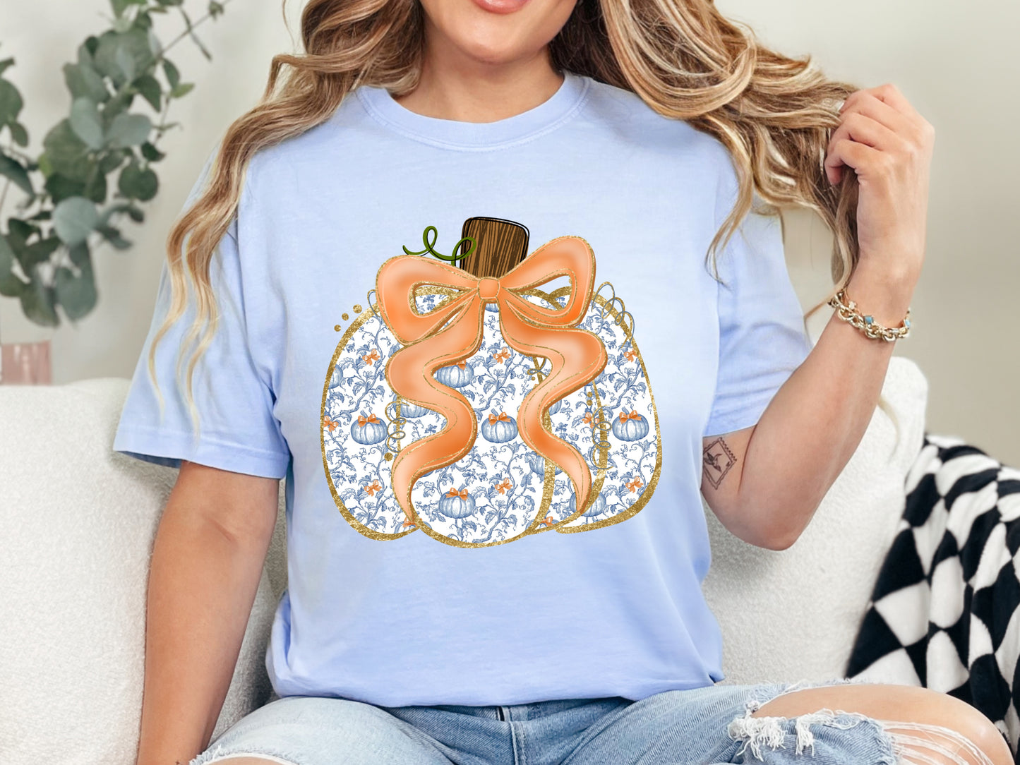 “Fall Pumpkin" t-shirt