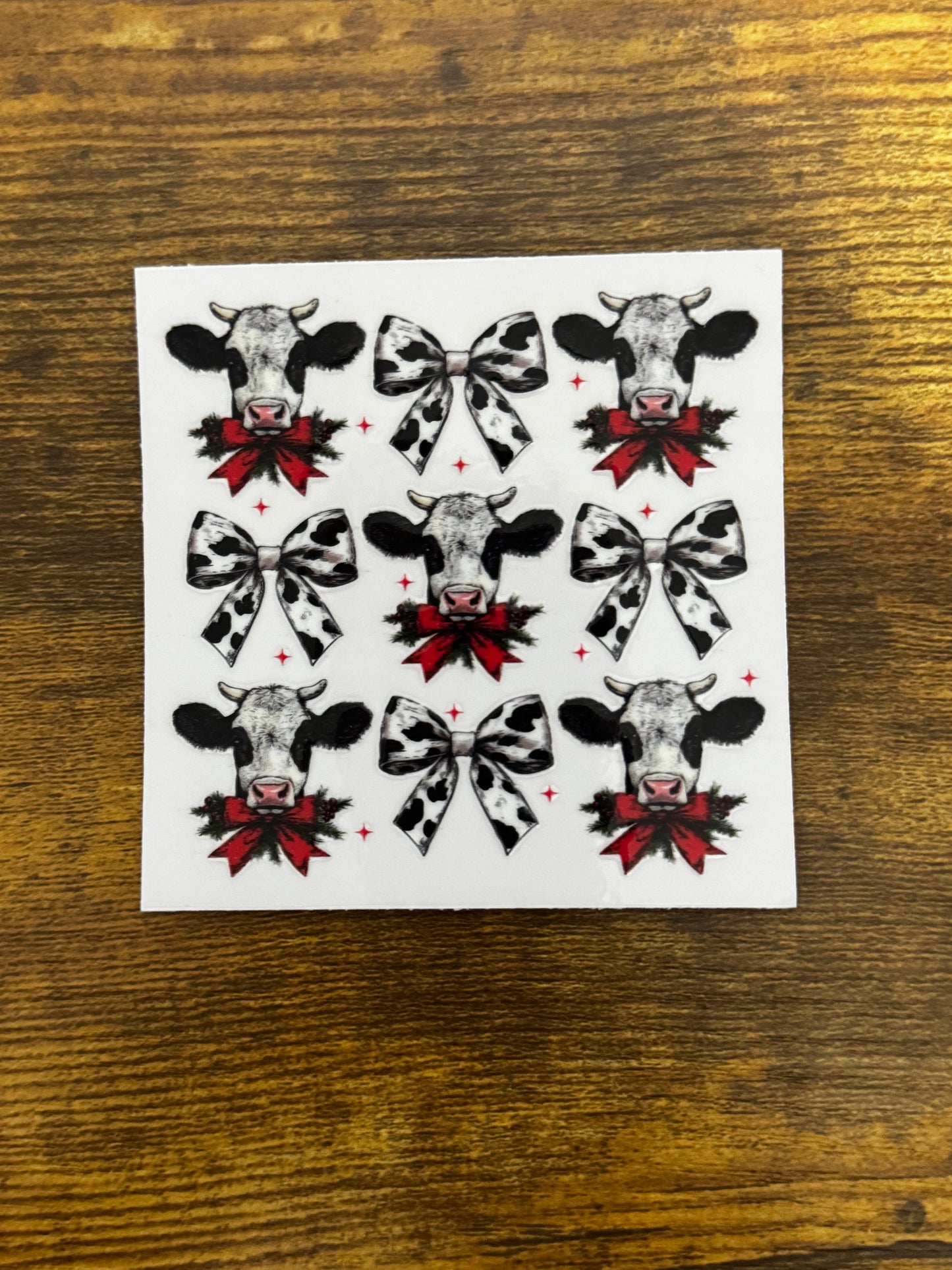 “Cow coquette” Decal