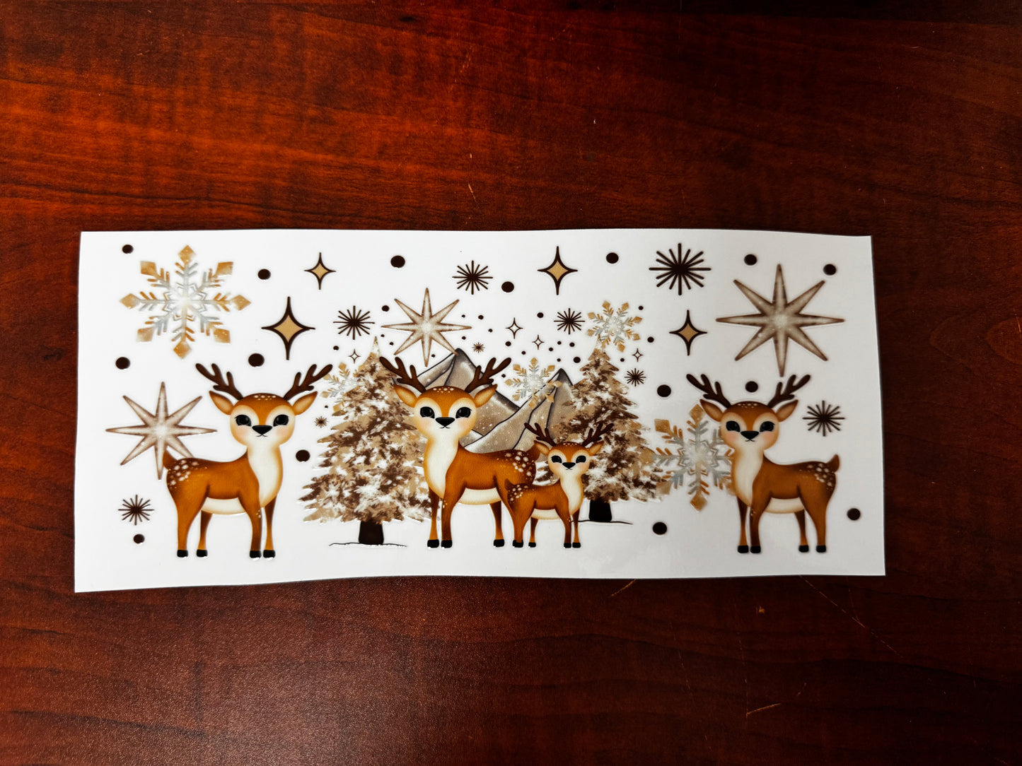 “Deer Christmas” Wrap #374