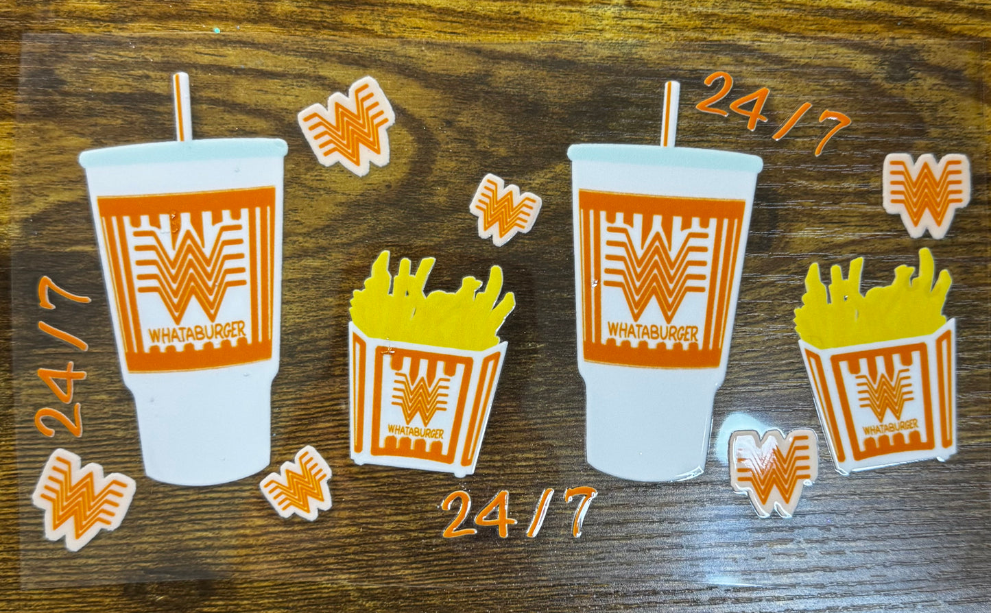“W-Burger" Wrap #91