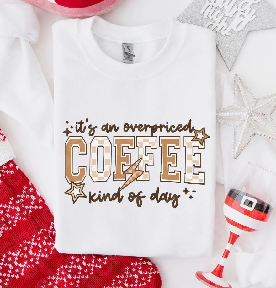 “Overpriced coffee kind of day”