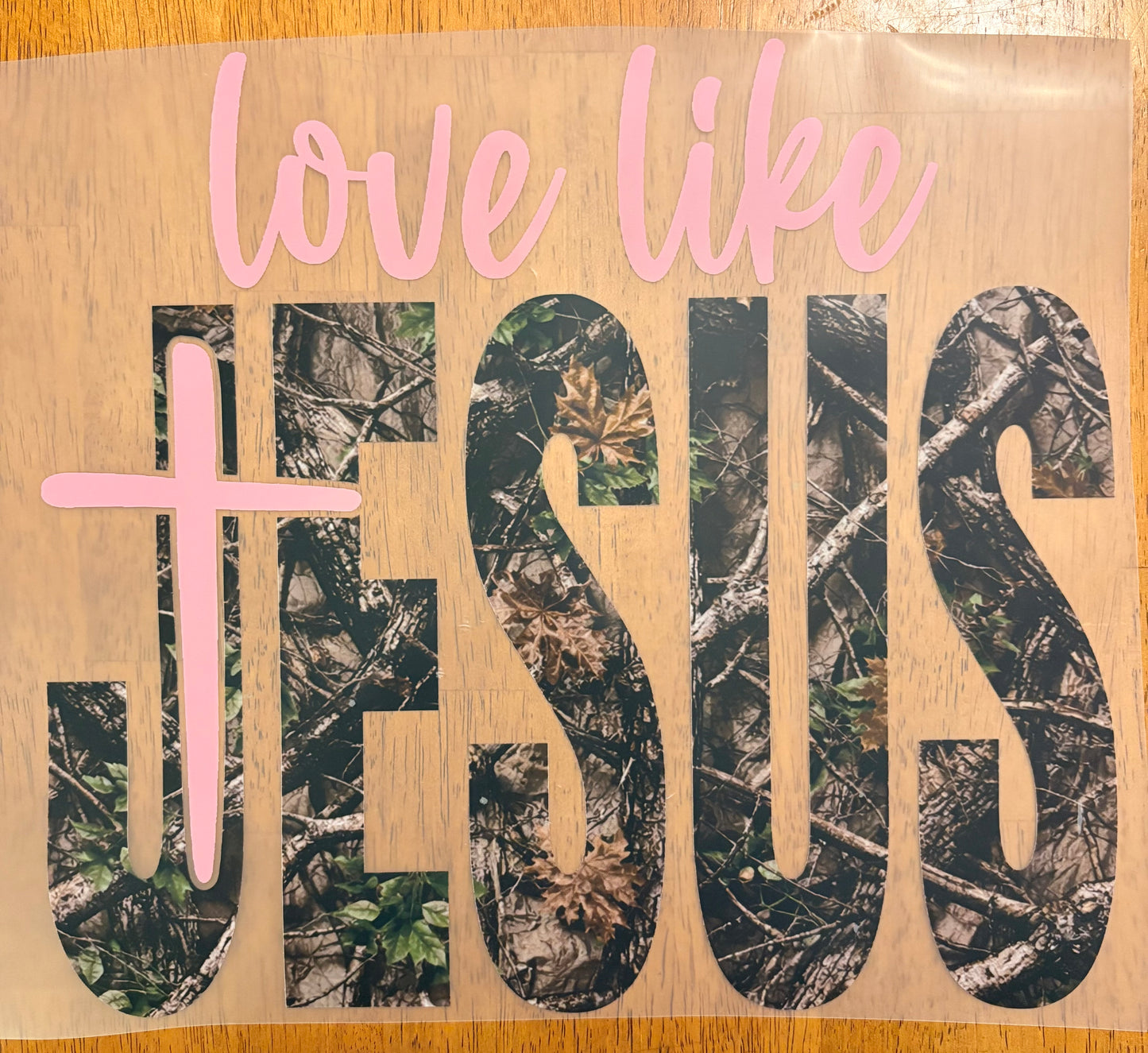 "Love like Jesus"