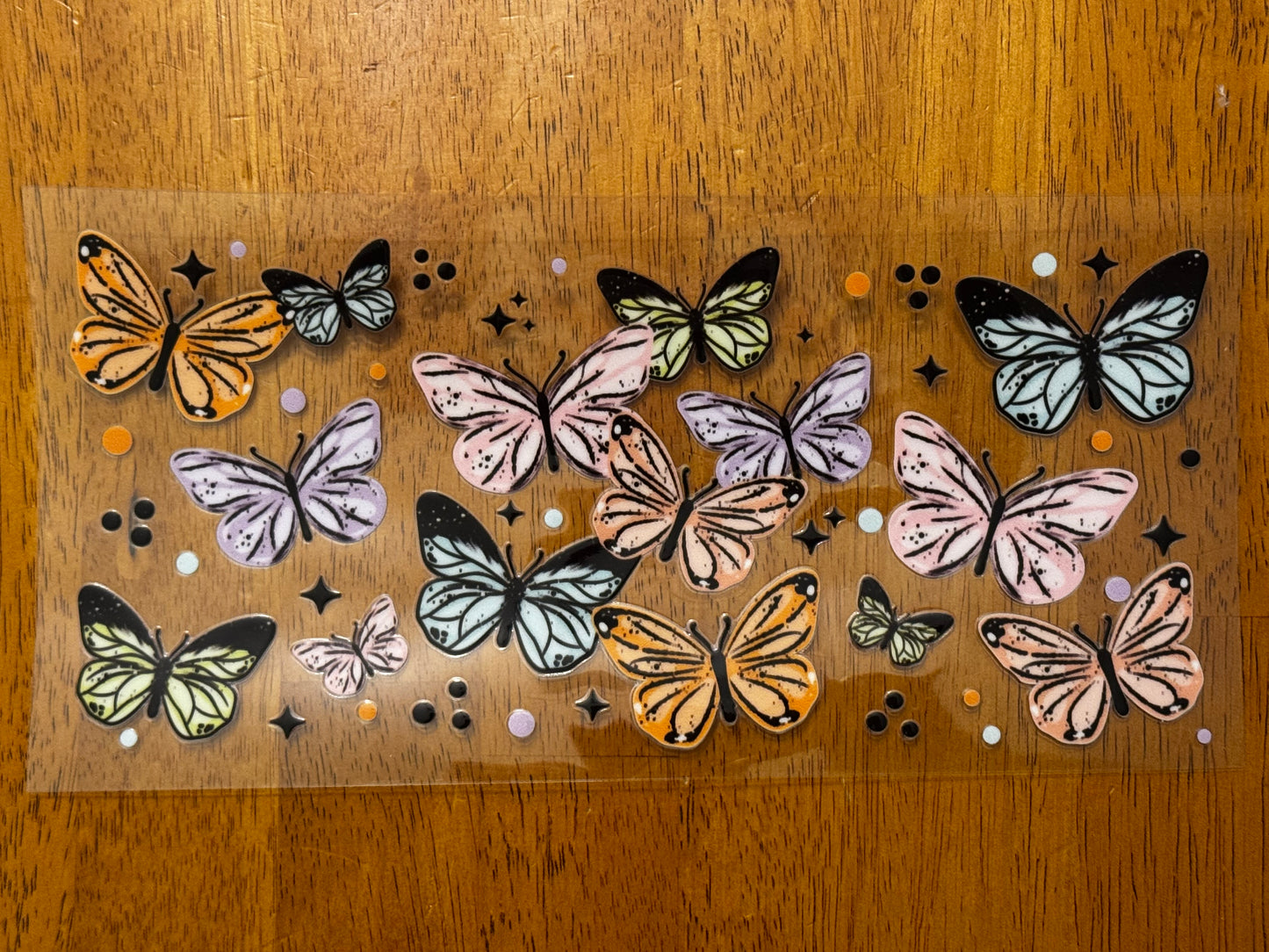 “Colorful butterflies" Wrap #57