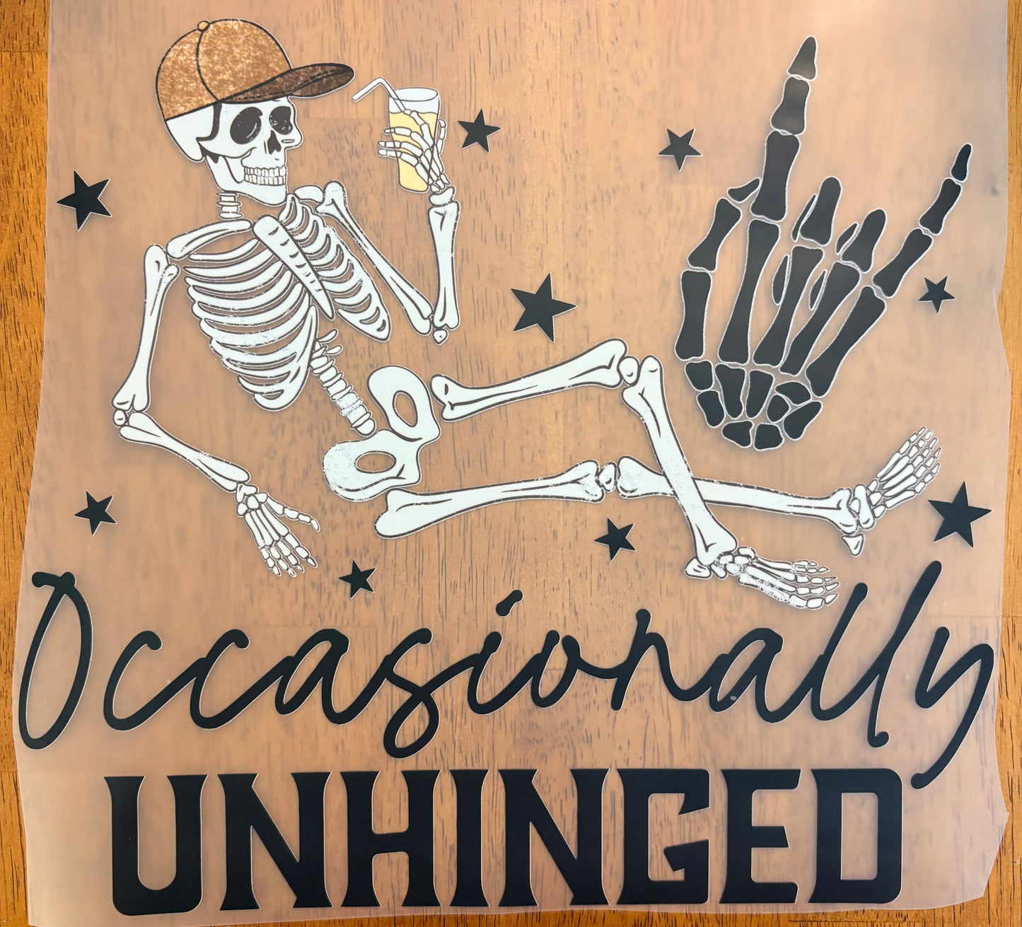 “Occasionally unhinged”