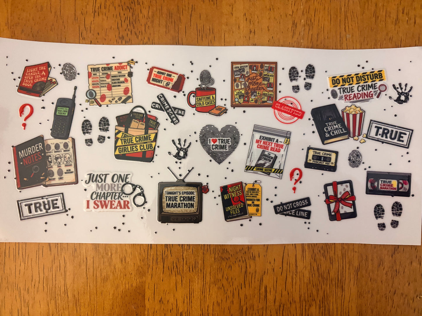 "Crime lover” Wrap #62A