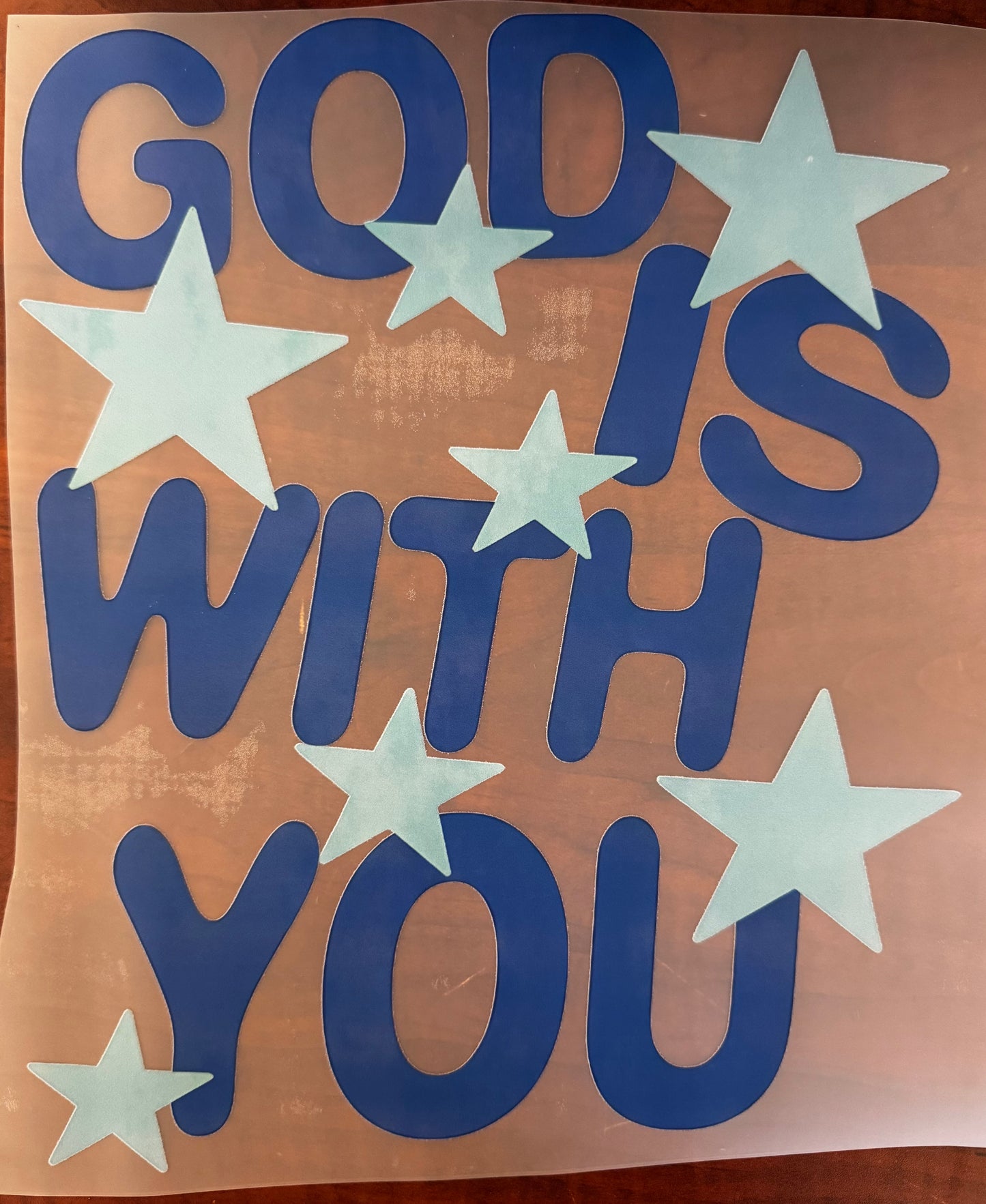 "God is with you"
