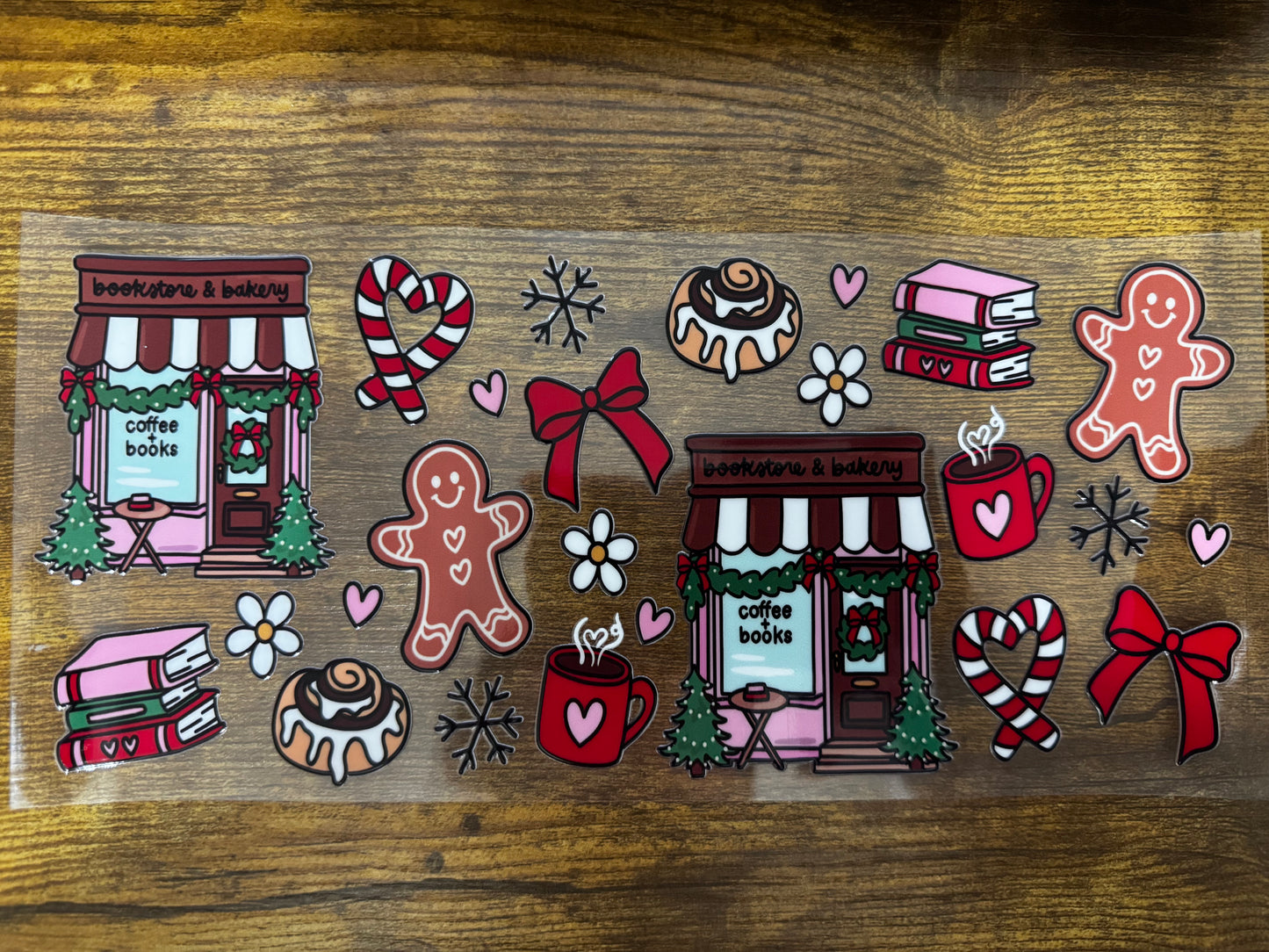 “Christmas book store” Wrap #257